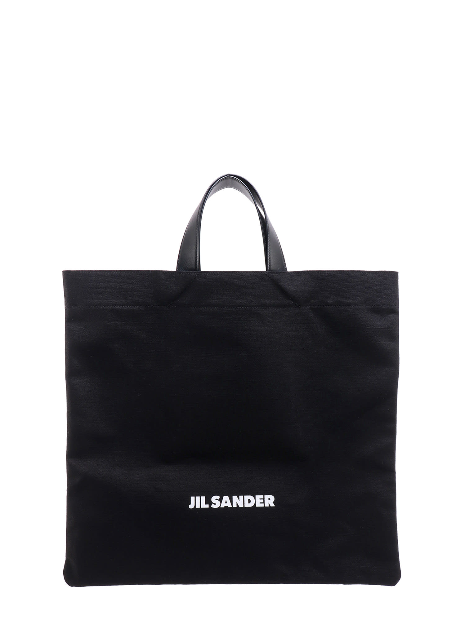 Shop Jil Sander Handbag In Black