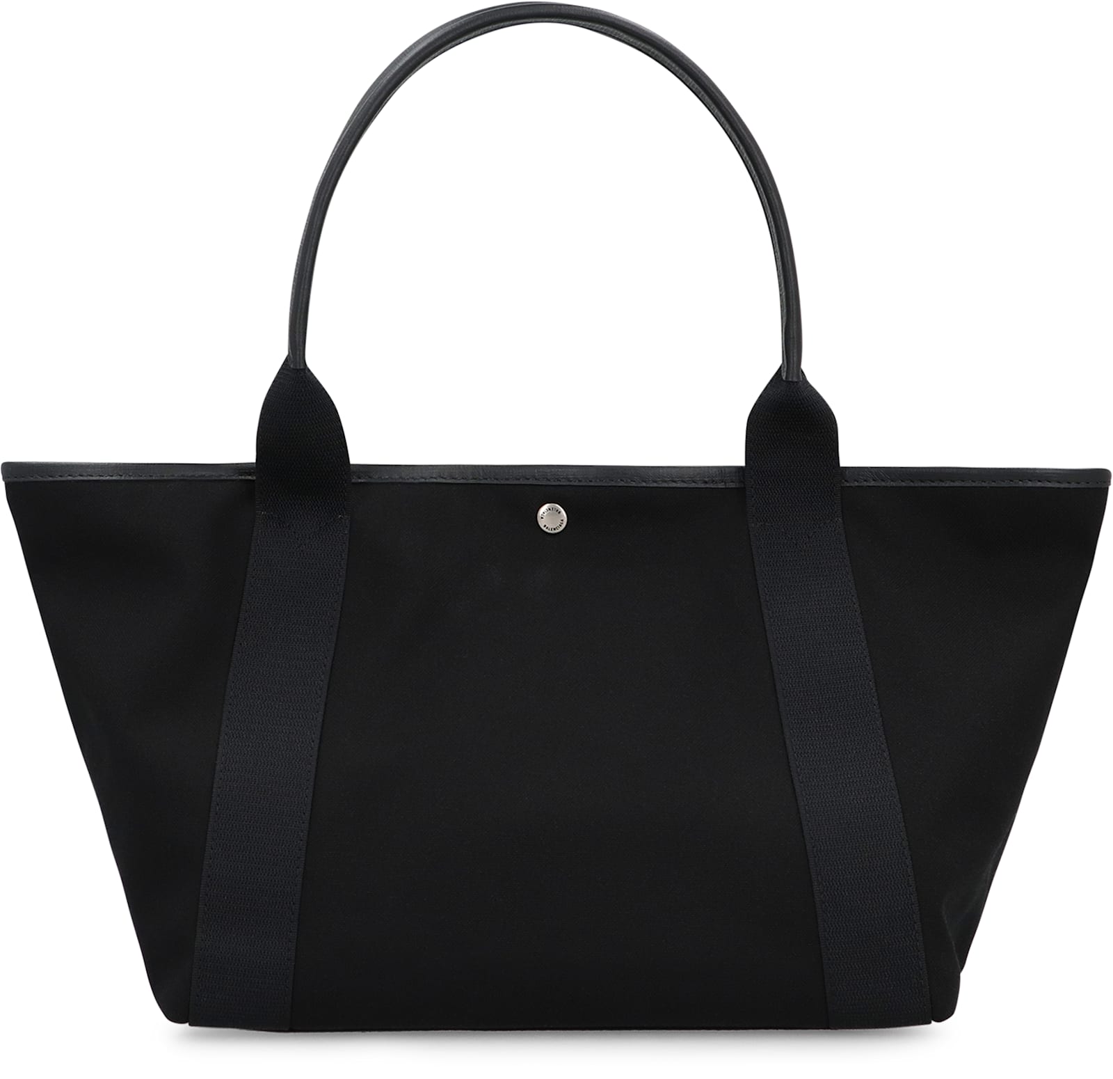 Balenciaga Borsa Shopping Biarritz Media In Tela Nera Donna