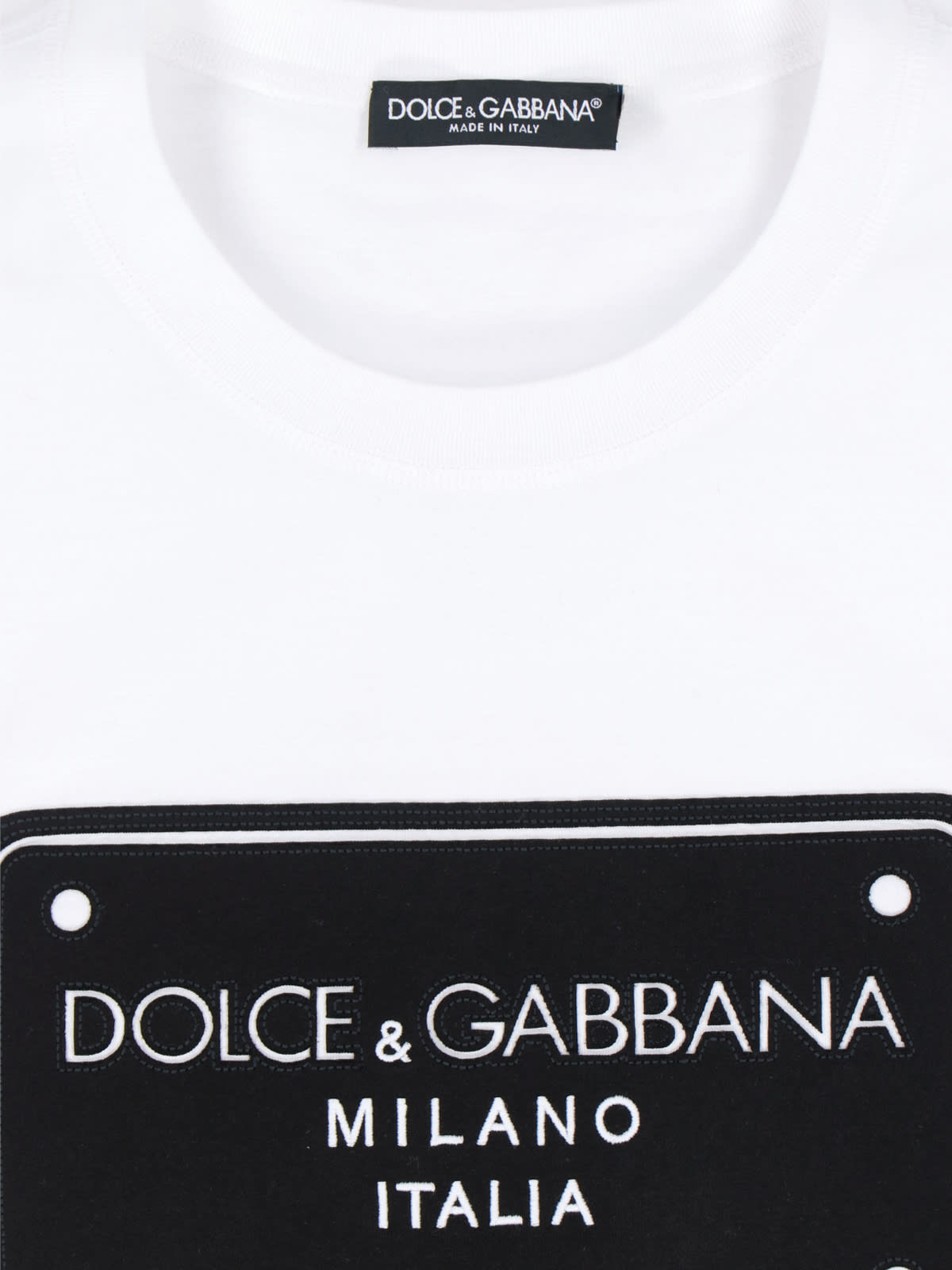 Shop Dolce & Gabbana Logo T-shirt In White