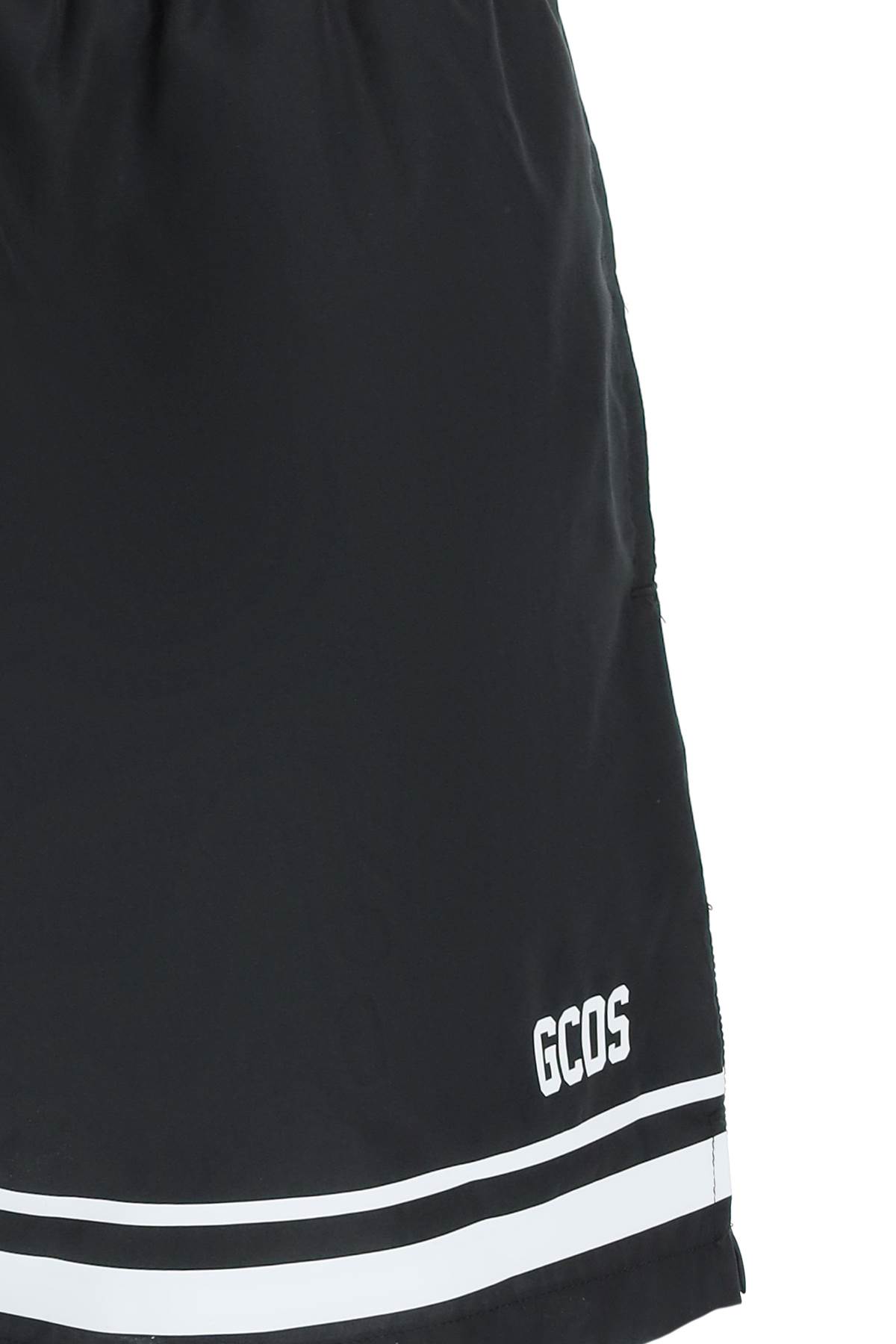 Shop Gcds Logo Swimtrunks In Black (black)