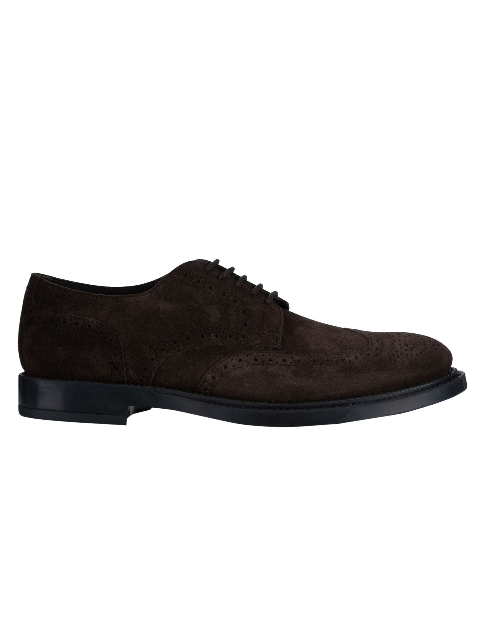 Classic Perforated Derby Shoes