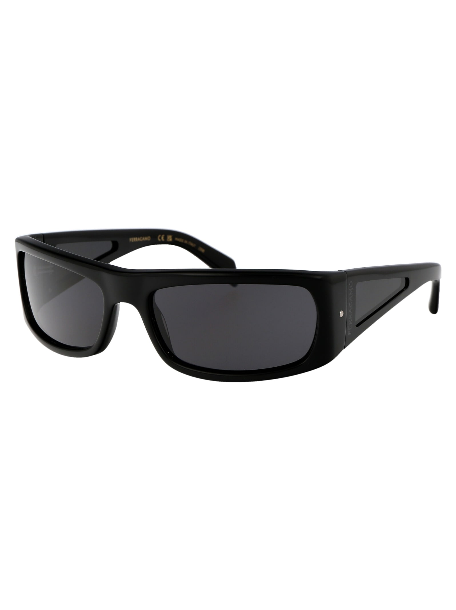 Shop Ferragamo Sf1099s Sunglasses In 001 Black