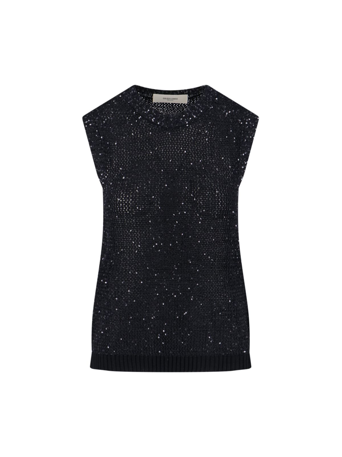 Golden Goose Deluxe Brand Women Melyssa Sweater With Sequins In Black