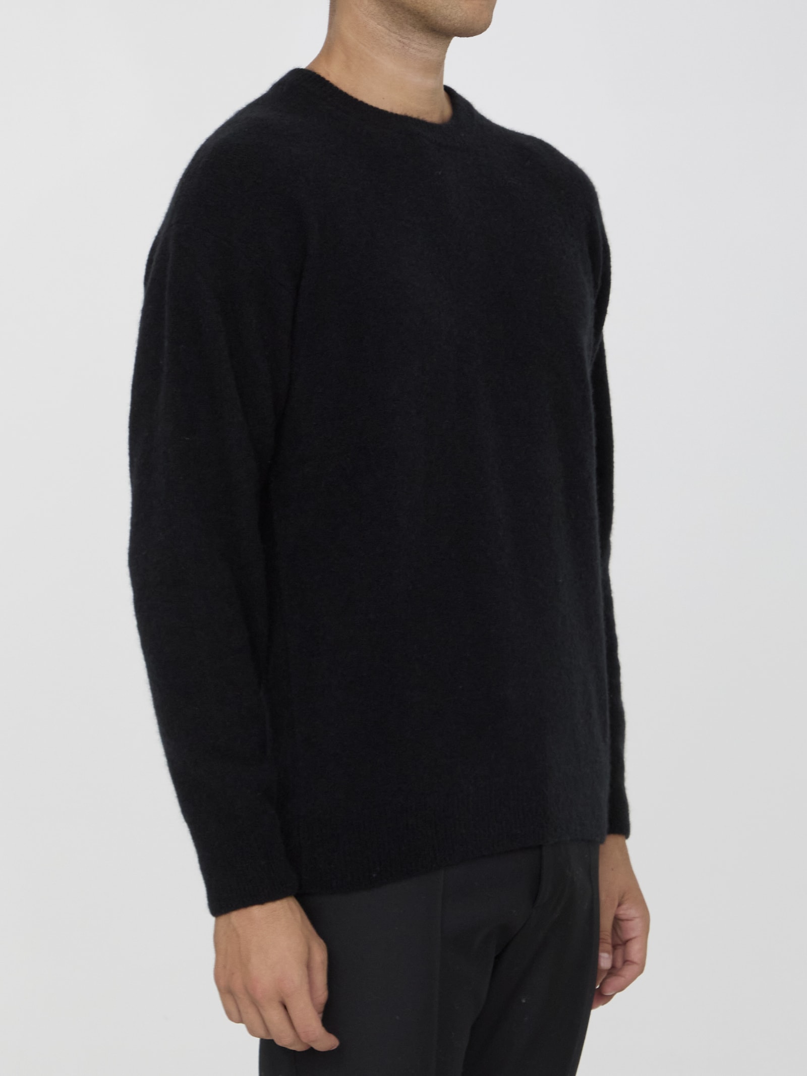 Shop Roberto Collina Cashmere Sweater In Black