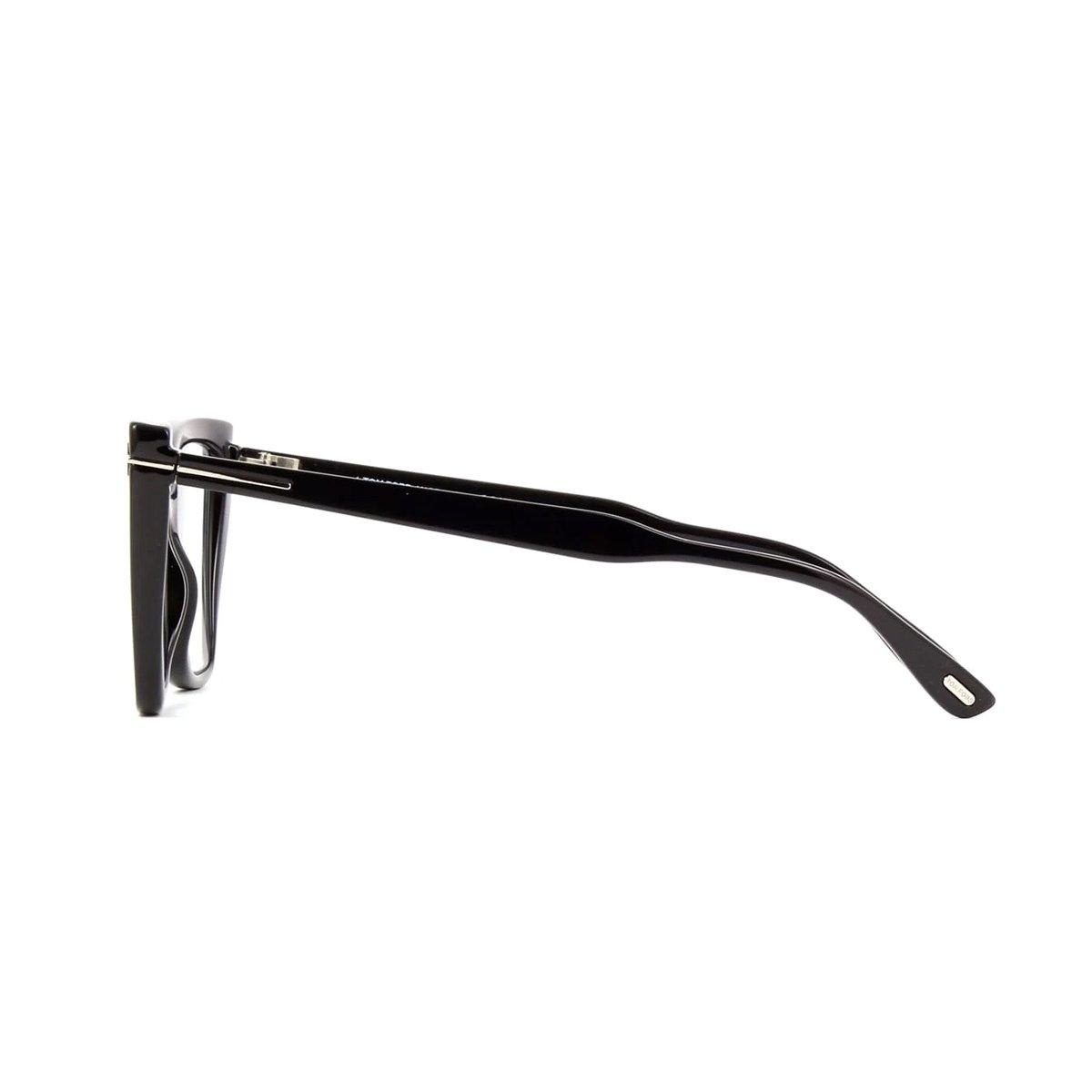 Tom Ford Cat-eye Frame Glasses Glasses In 001 Nero Lucido