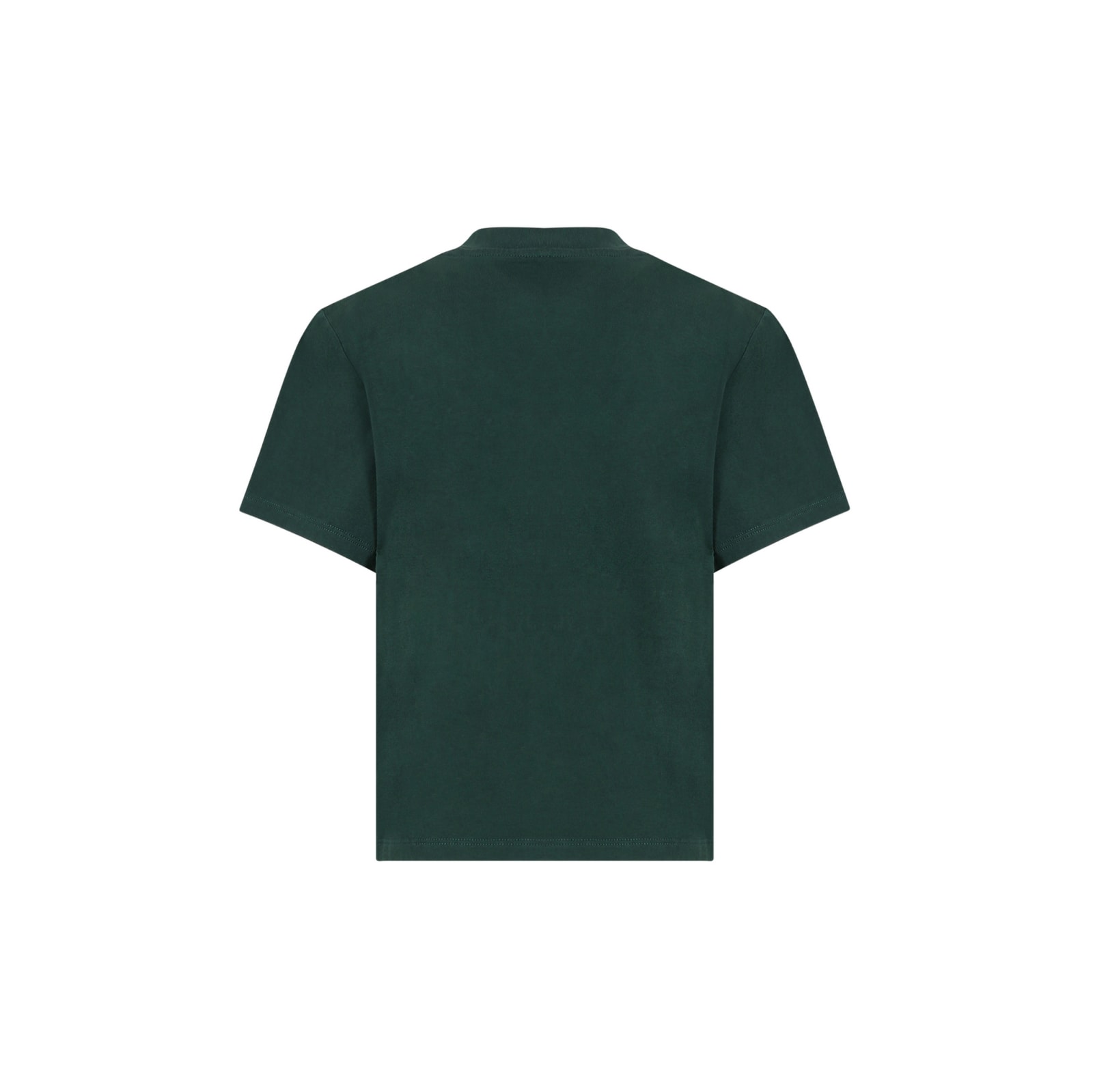 Stella Mccartney Green T-shirt For Boy With Logo In Green