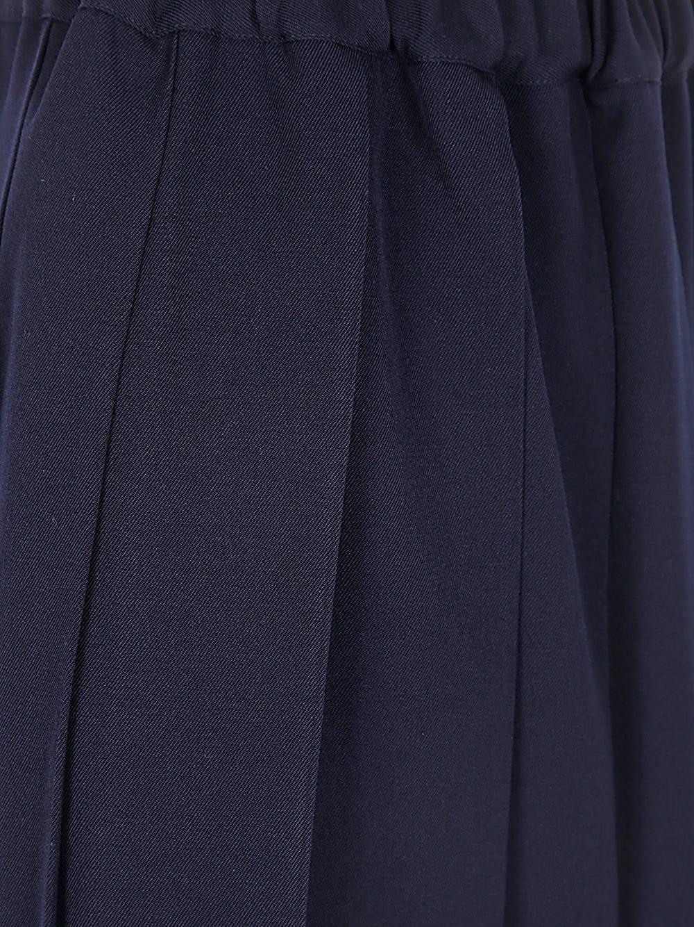 Shop Comme Des Garçons Comme Des Garçons Ladie`s Skirt In Navy