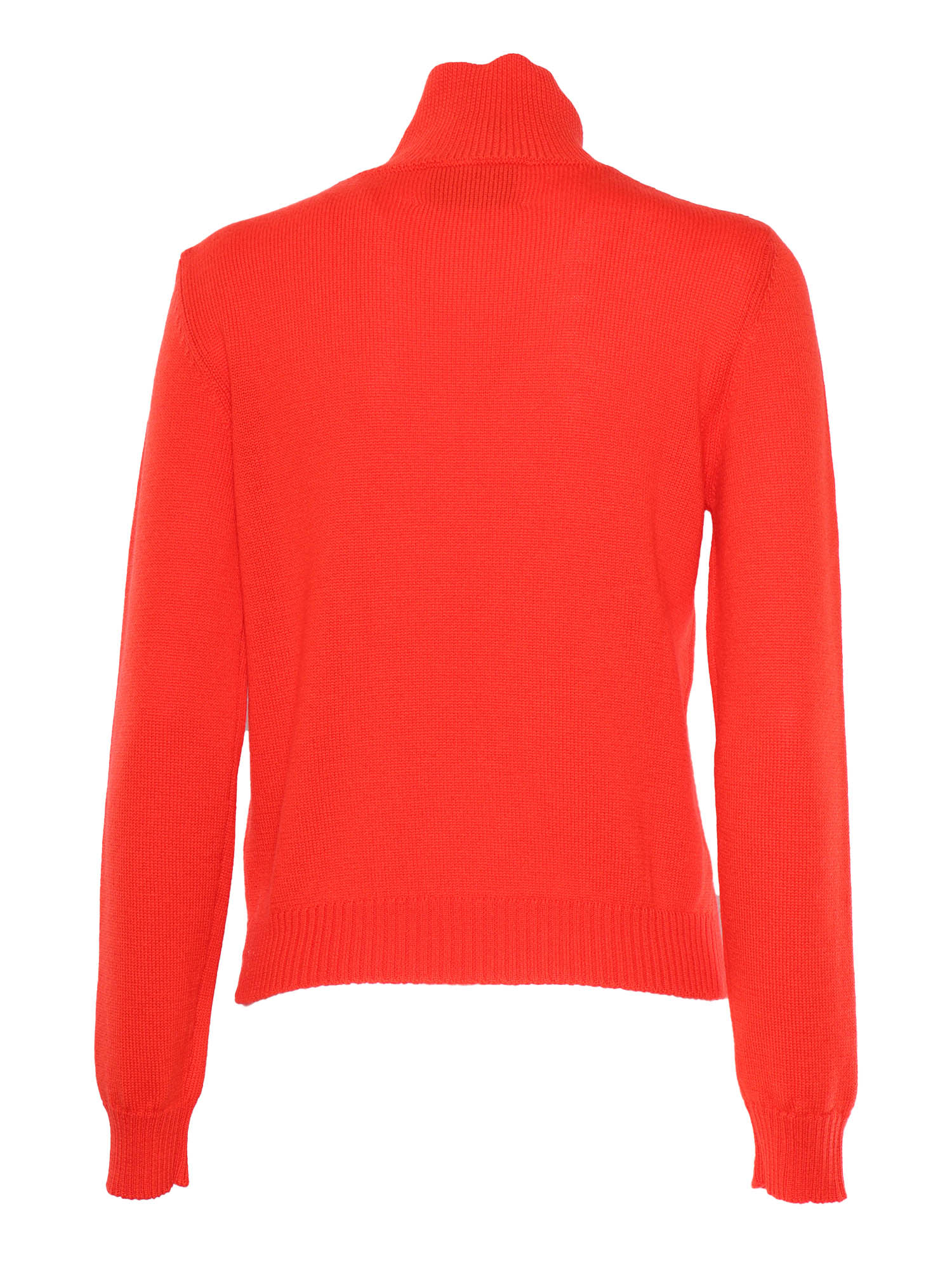 Shop Ballantyne T Neck Pullover In Red