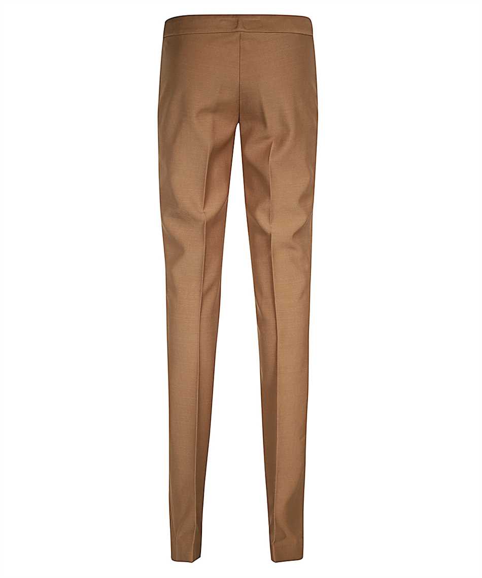 Shop Stella Mccartney Wool Trousers In Brown