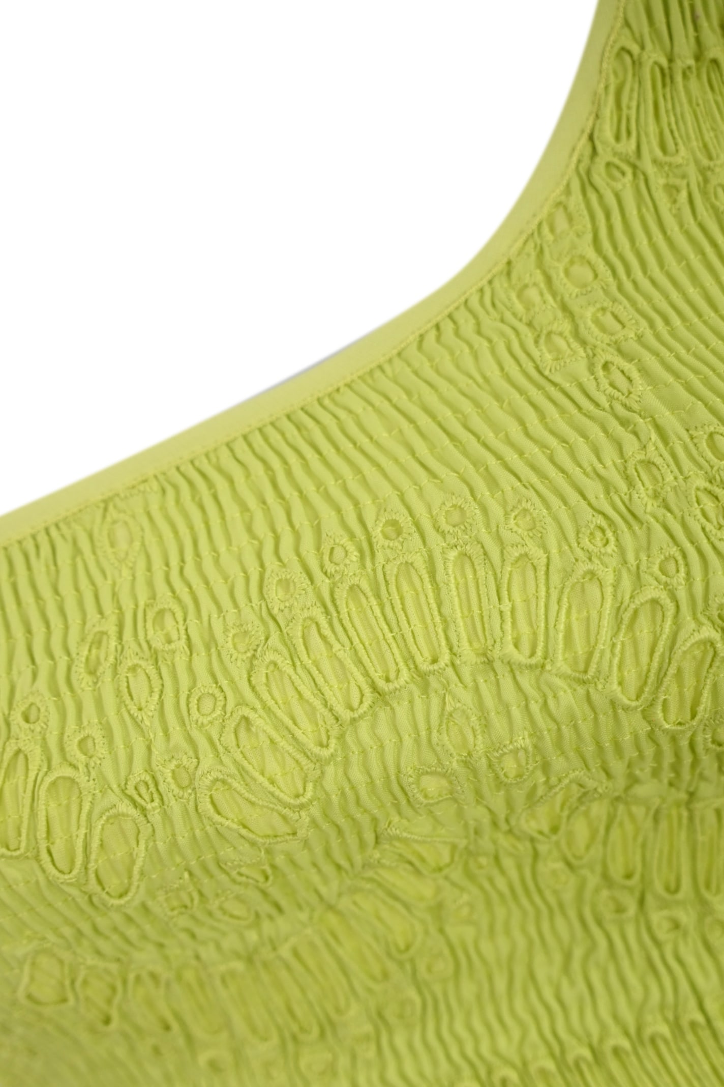 Shop Charo Ruiz Top Tapuk Lime In Lime Punch