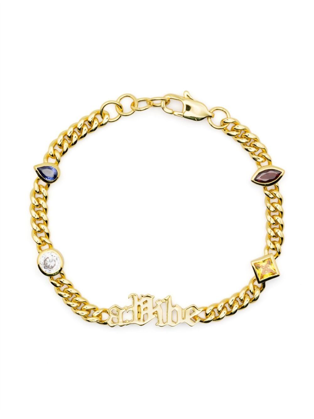 Shop Darkai A Vibe Bracelet In Ggmsl Gold