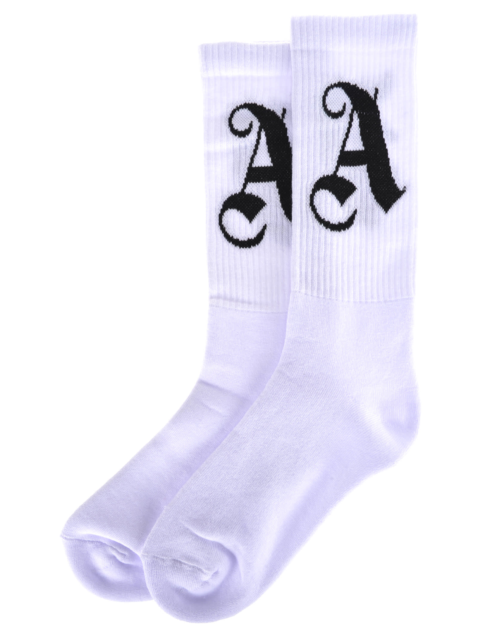 Palm Angels Pa Socks In White | ModeSens