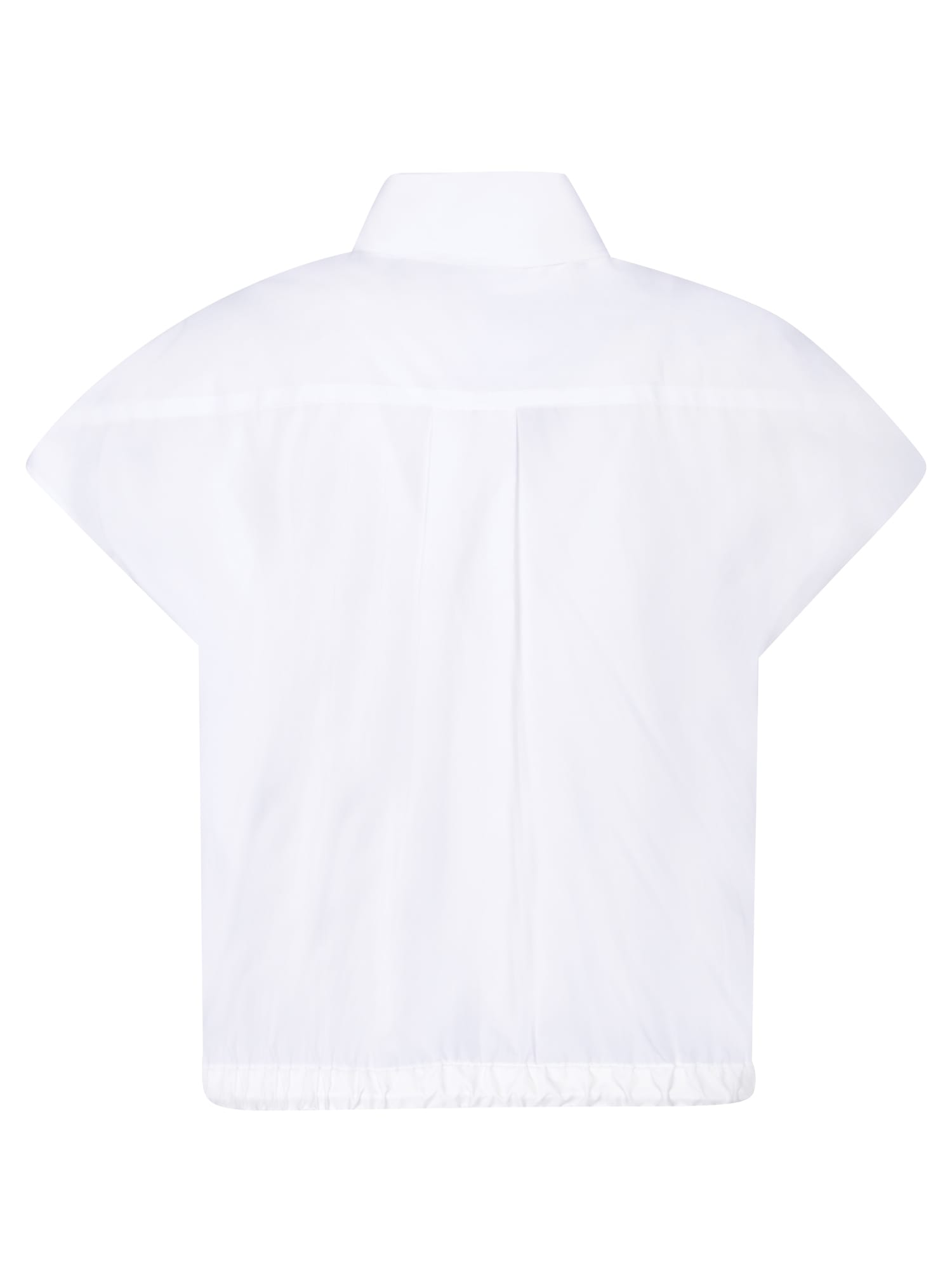 Shop Sacai Thomas White Shirt