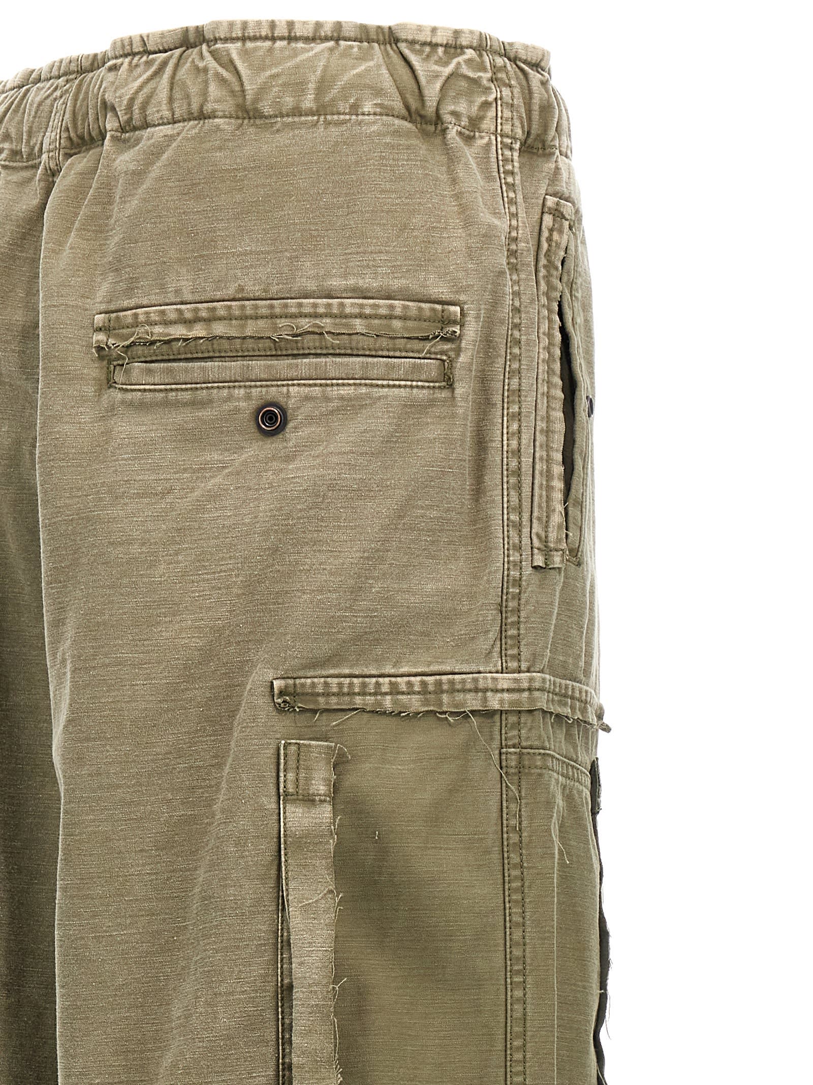 Shop Miharayasuhiro Cargo Pants In Green