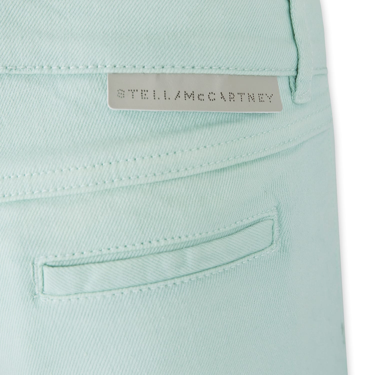 Stella Mccartney Multicolor Cotton Denim Jeans In Multicolor
