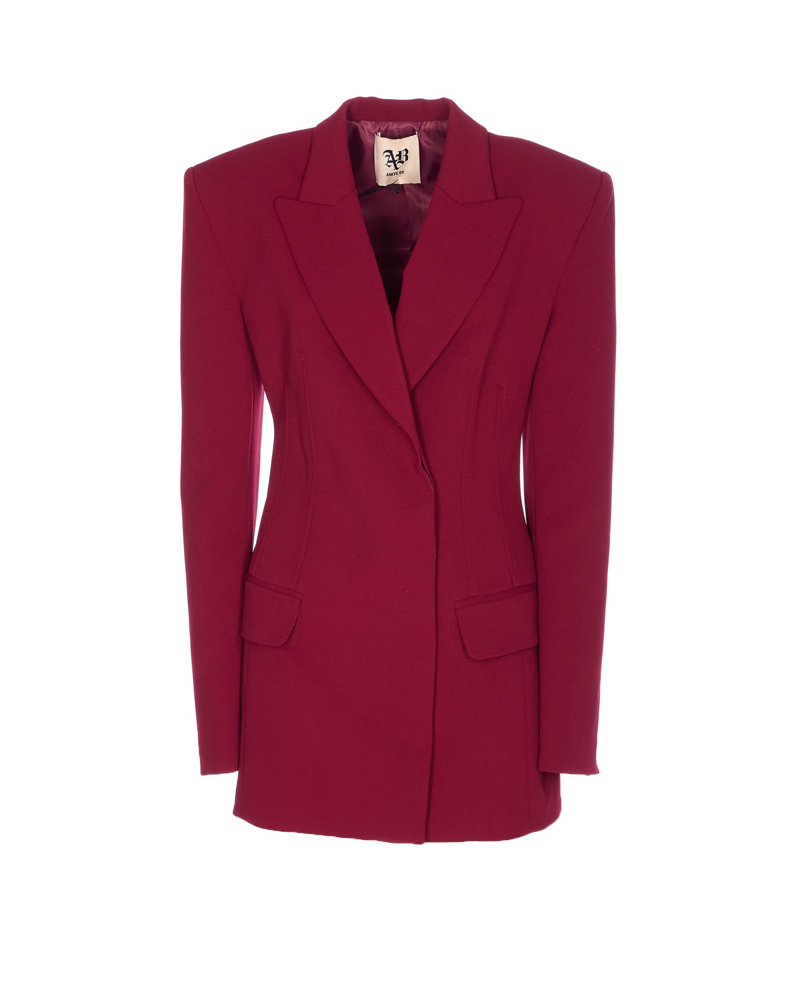 Aniye By Sienna Jacket Single Breasted Dress In Brown