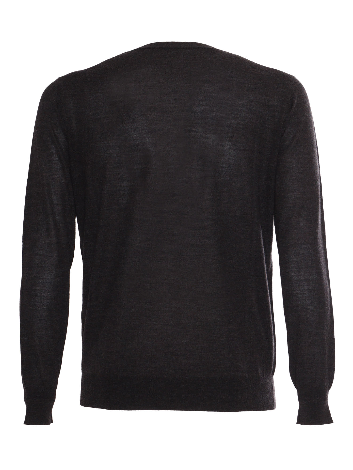 Kangra Cashmere Crewneck Sweater In Brown