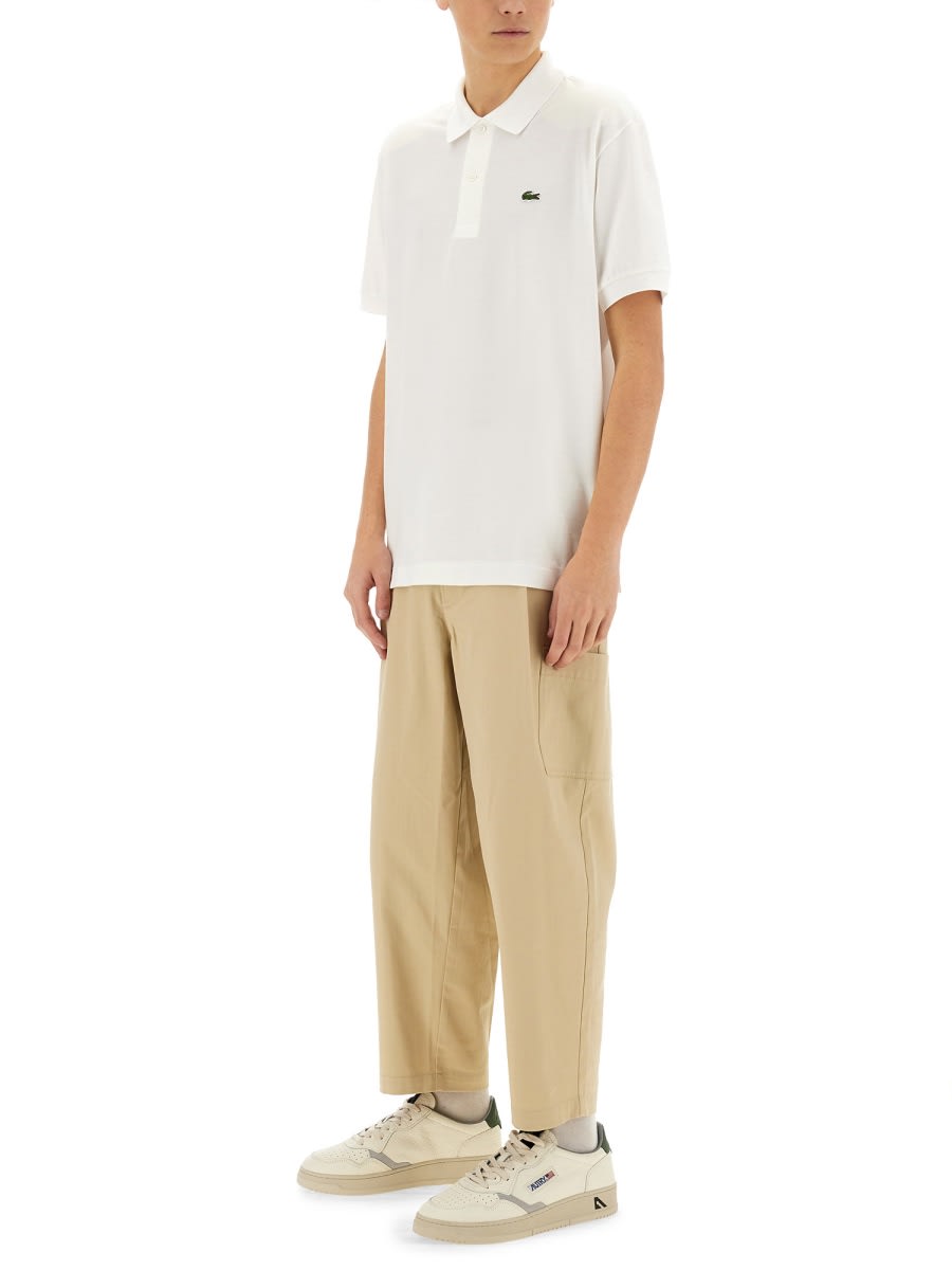 Lacoste Original L.12.12 Short-sleeved Polo Shirt In White