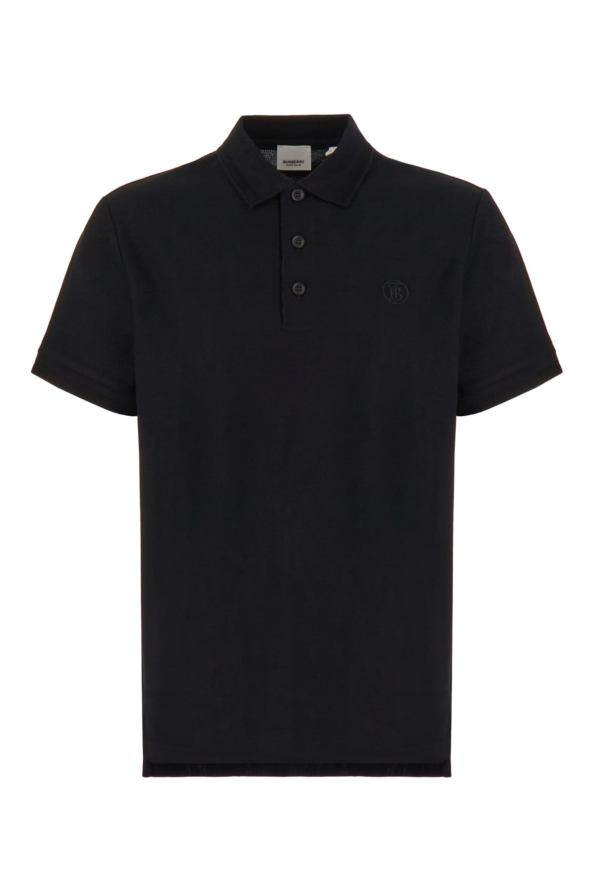 Burberry Black Piquet Polo Shirt