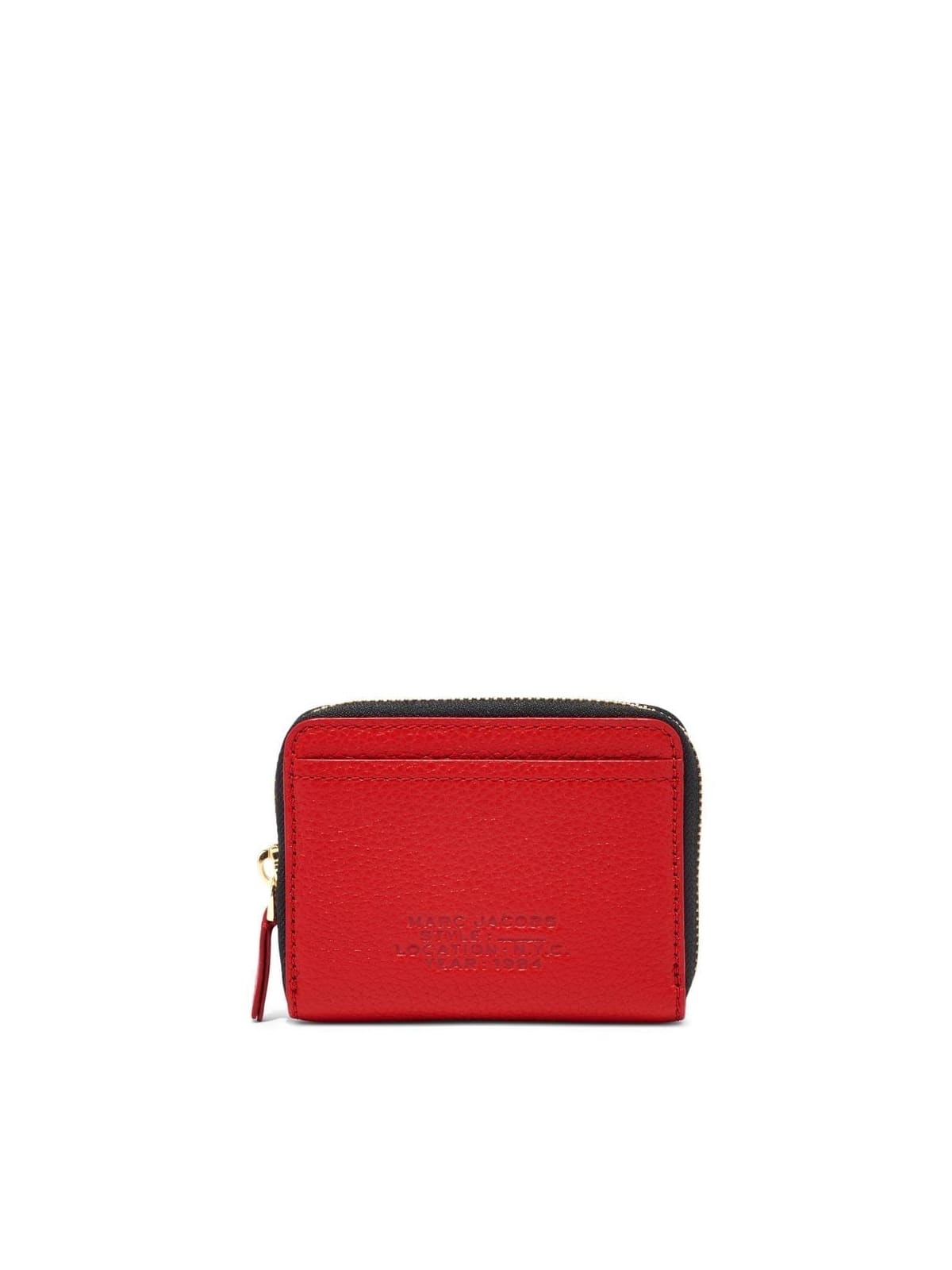 Marc Jacobs The Zip Around Wallet In True Red