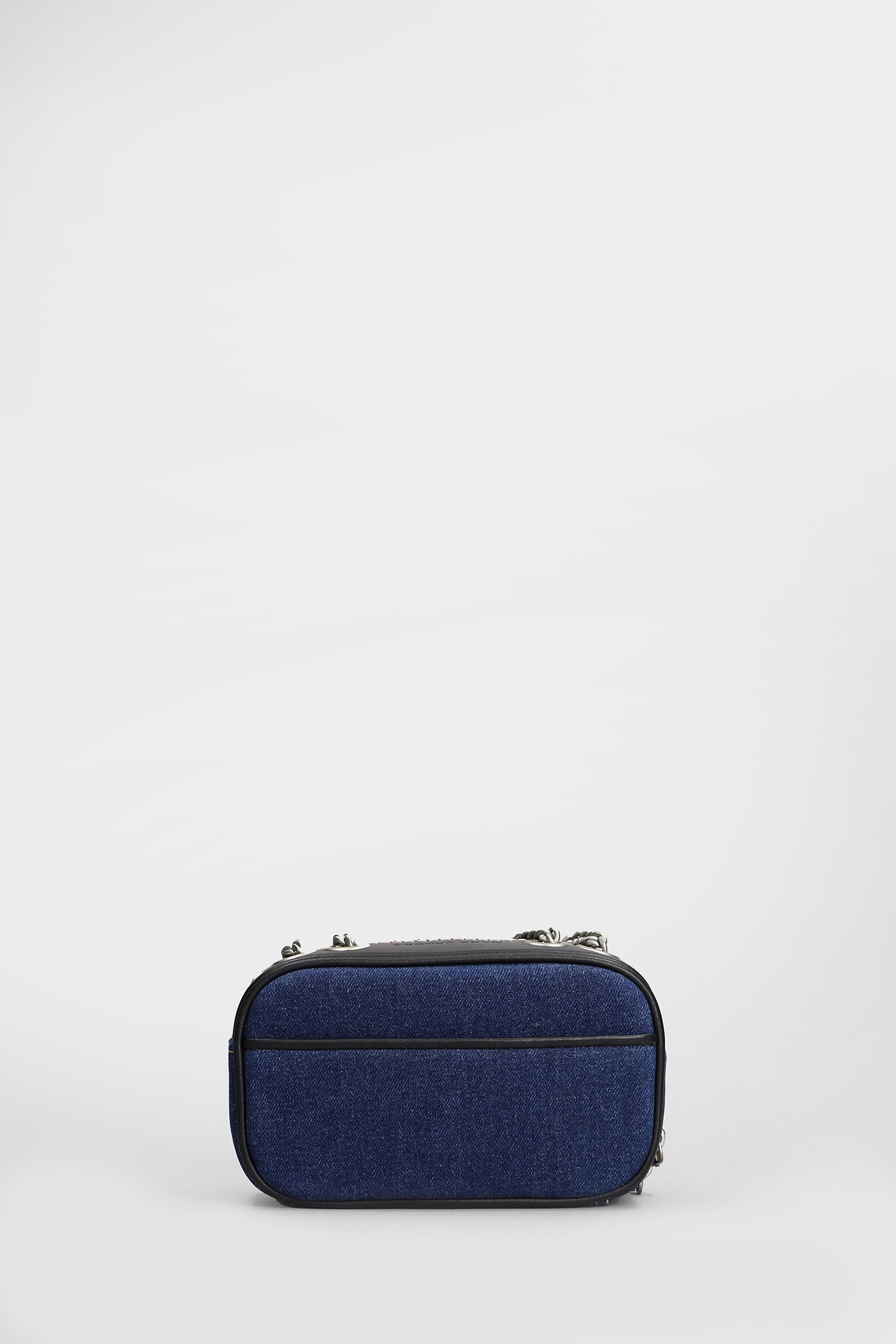 Shop Marc Jacobs The Snapshot Shoulder Bag In Blue Denim