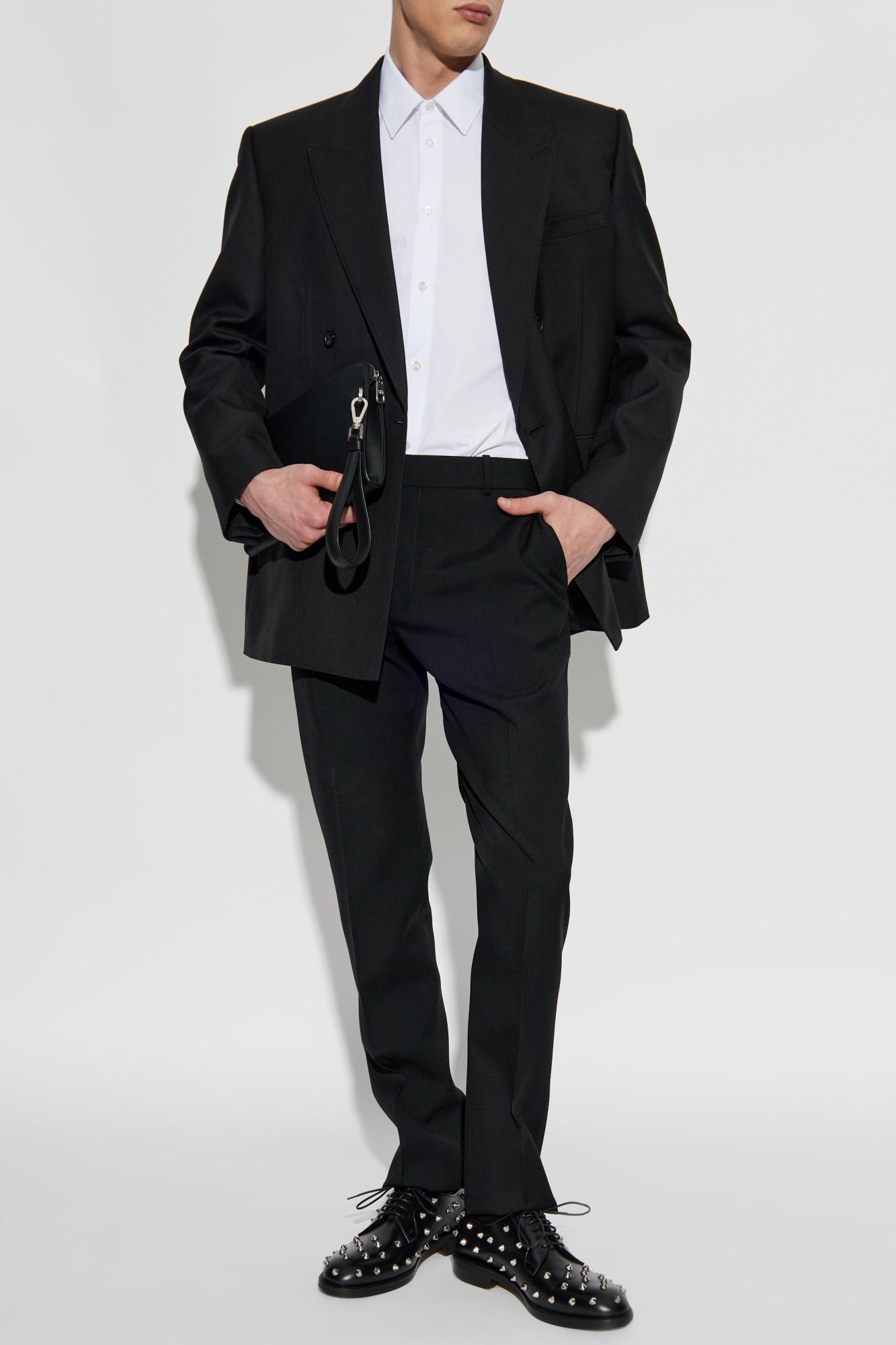 Alexander Mcqueen Harness Shirt In White