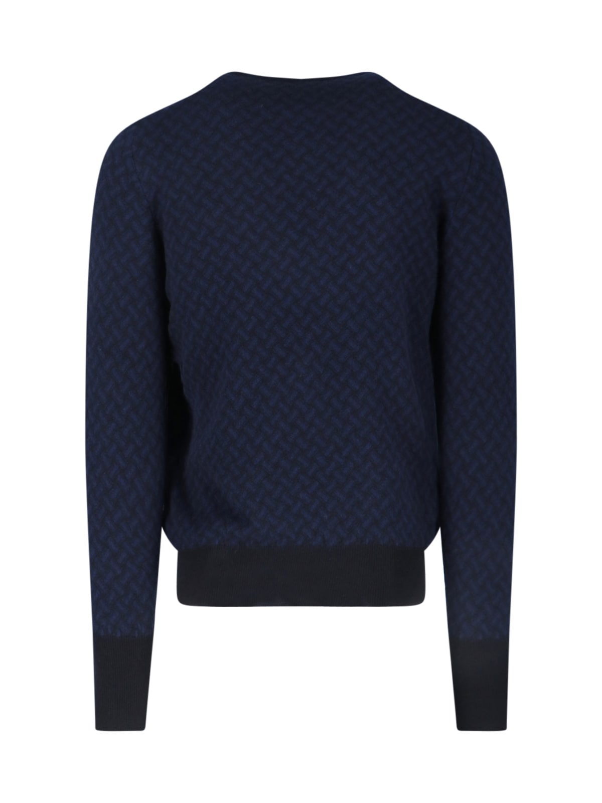 Drumohr Cashmere Sweater In Blue