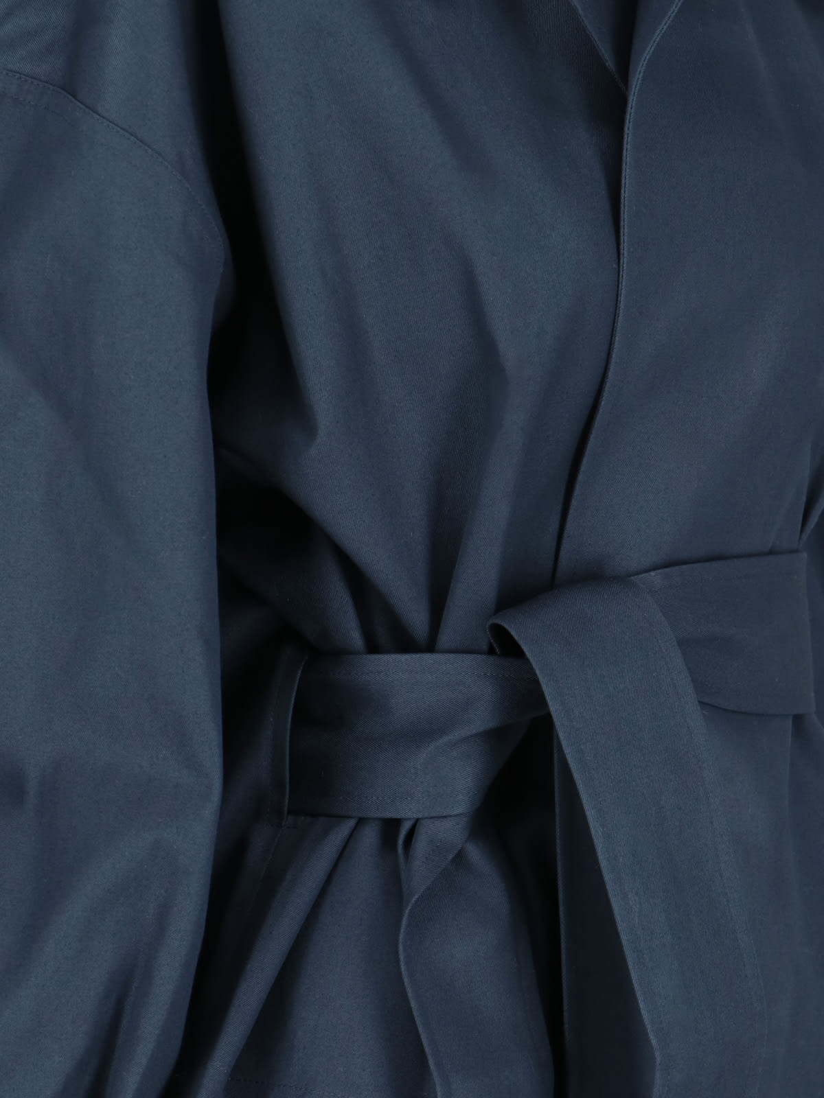 Shop Sa Su Phi Belt Detail Jacket In Blue