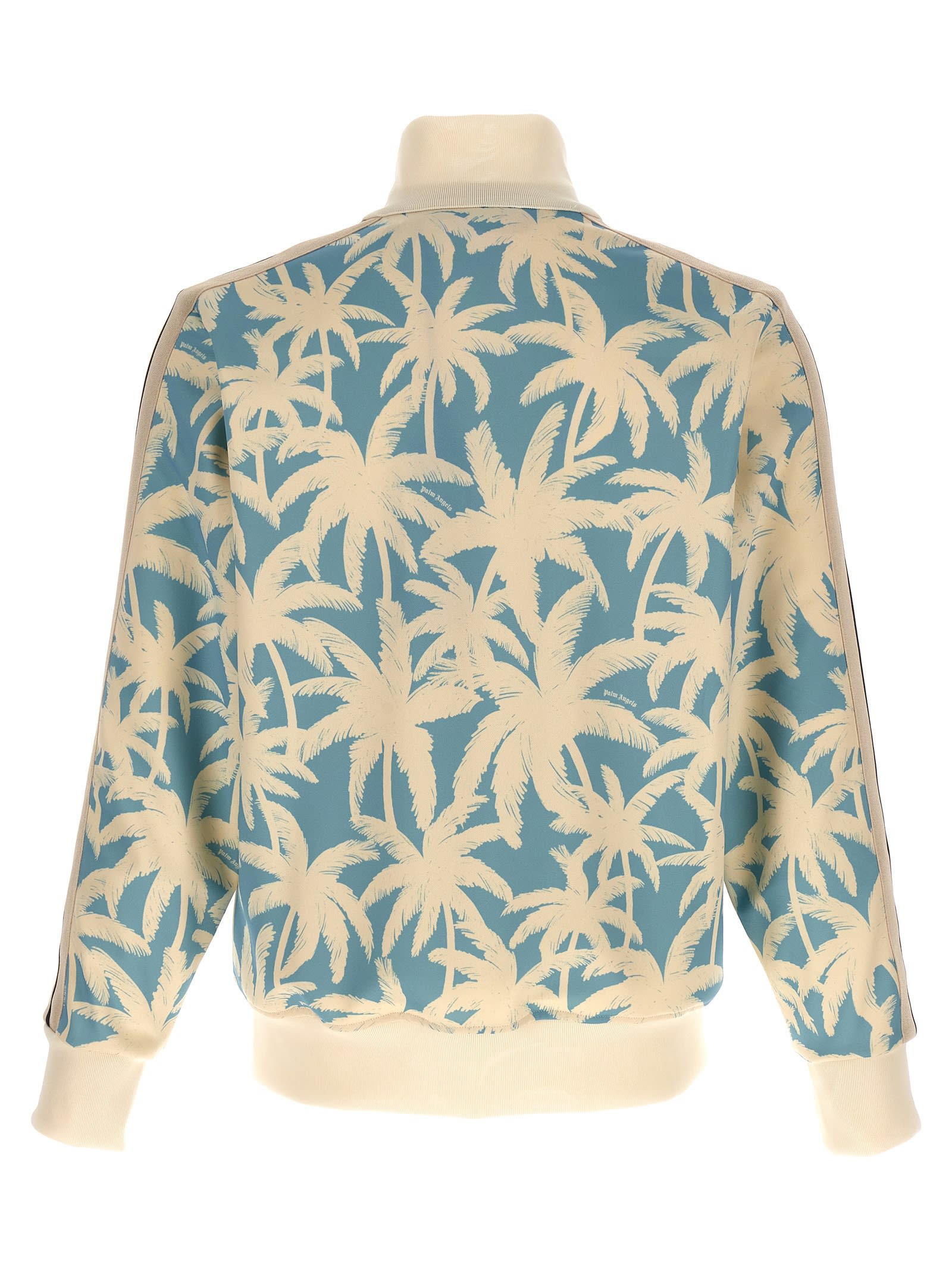 Shop Palm Angels Palms Sweatshirt In Light Blue