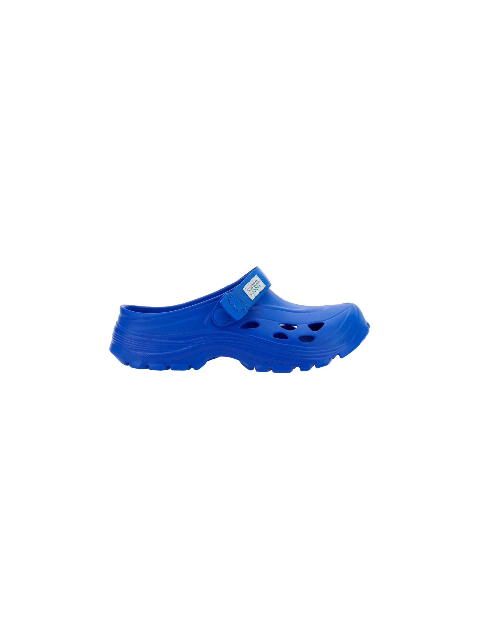 Shop Suicoke Mok Sandals In Blue