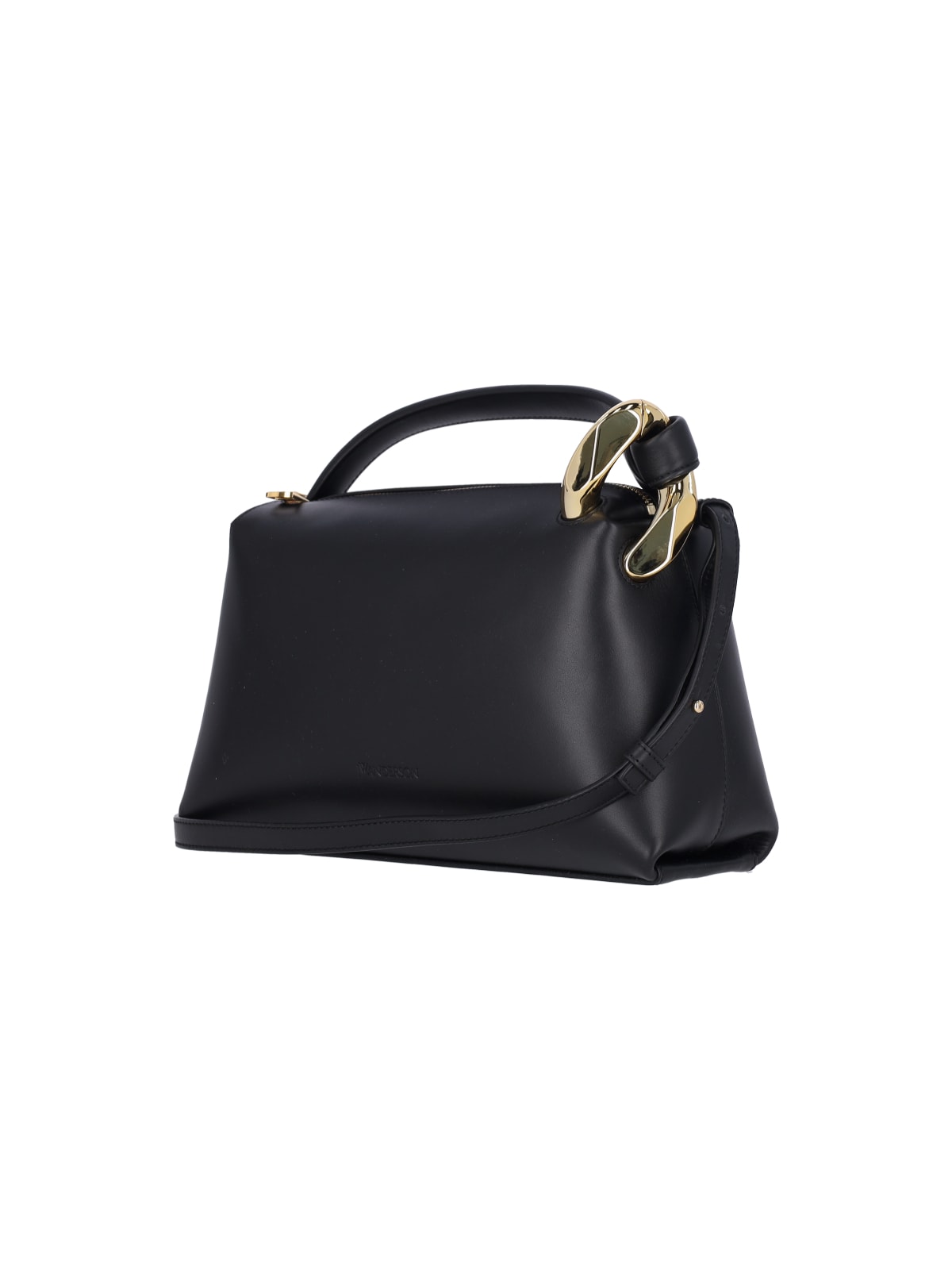 Shop Jw Anderson Corner Bag Shoulder Bag In Black