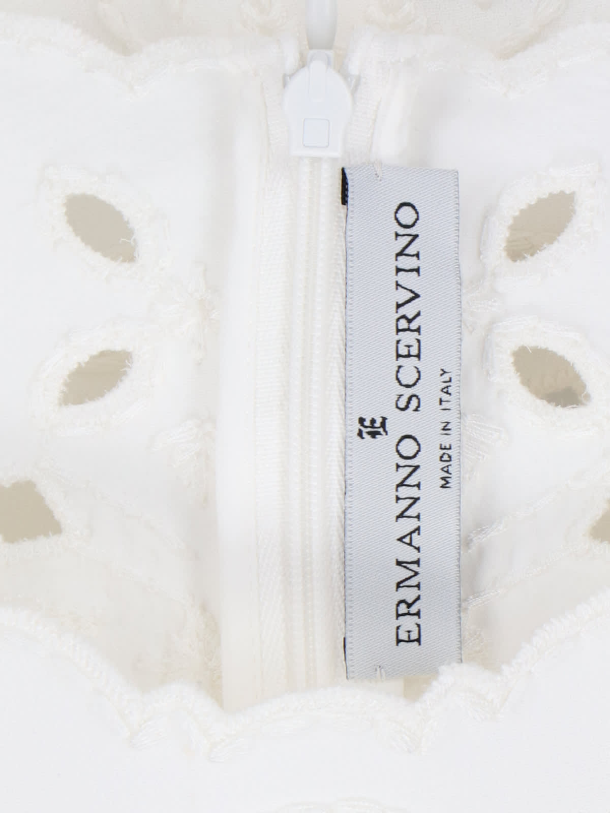 Shop Ermanno Scervino Sangallo Top In White