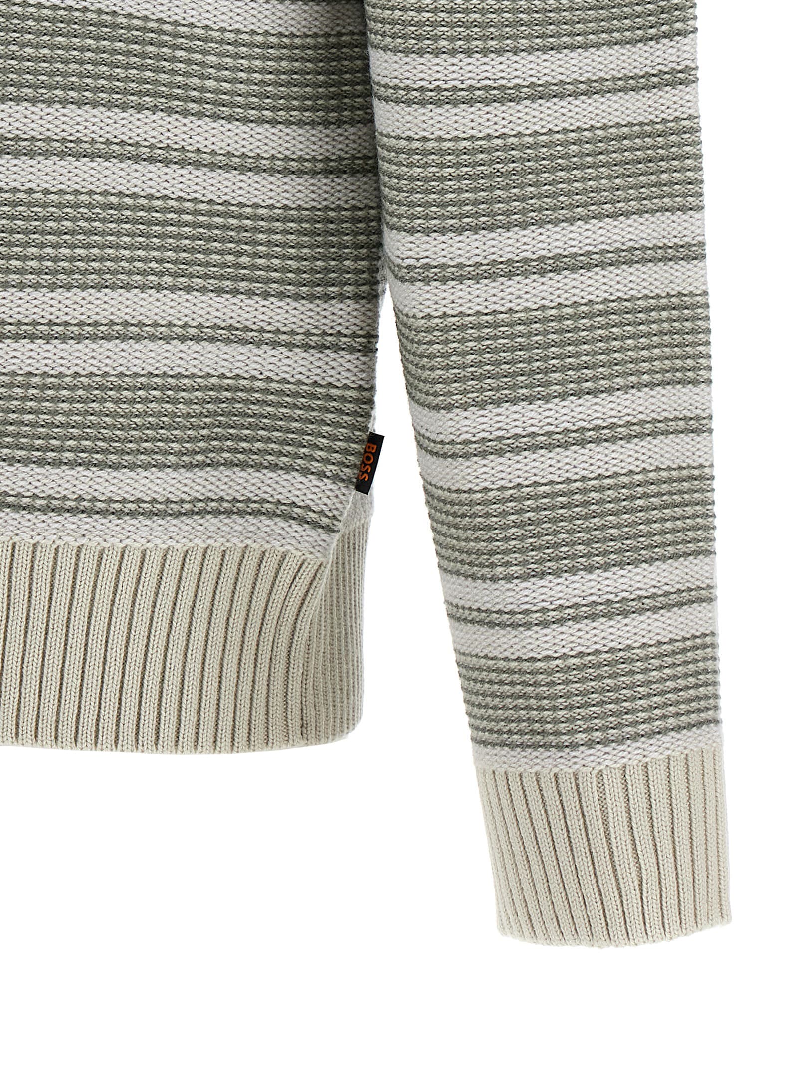 Shop Hugo Boss Amodero Sweater In Beige