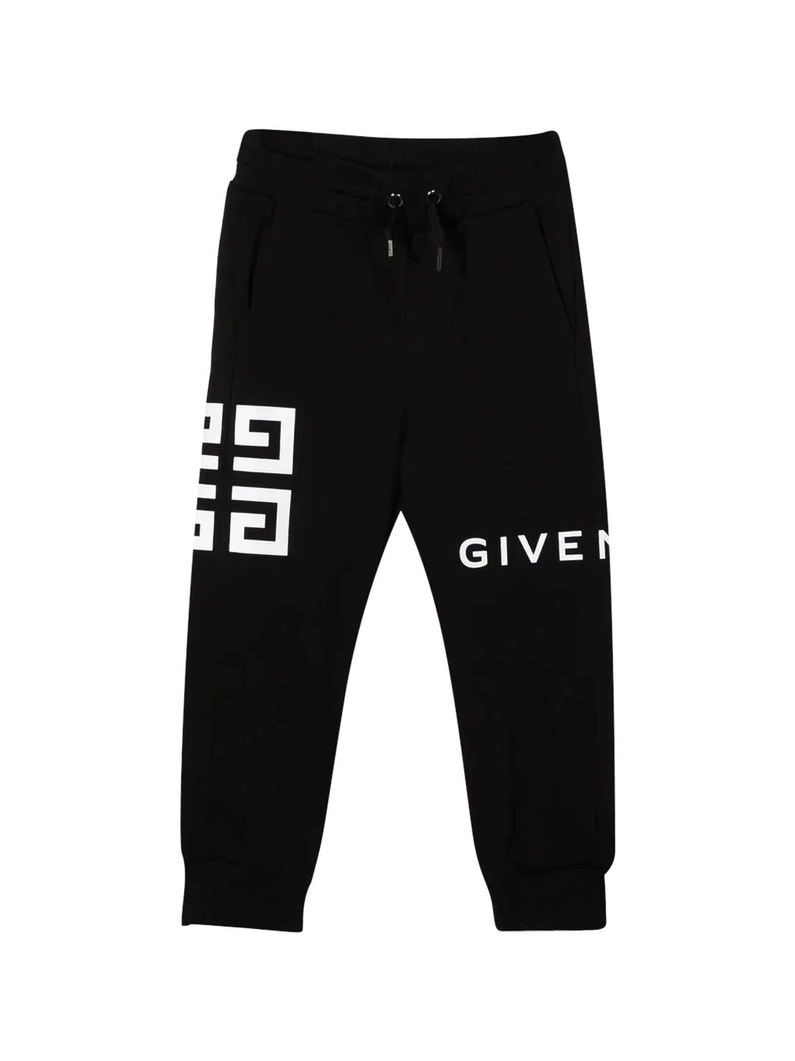 Givenchy Boy Sports Trousers With Drawstring