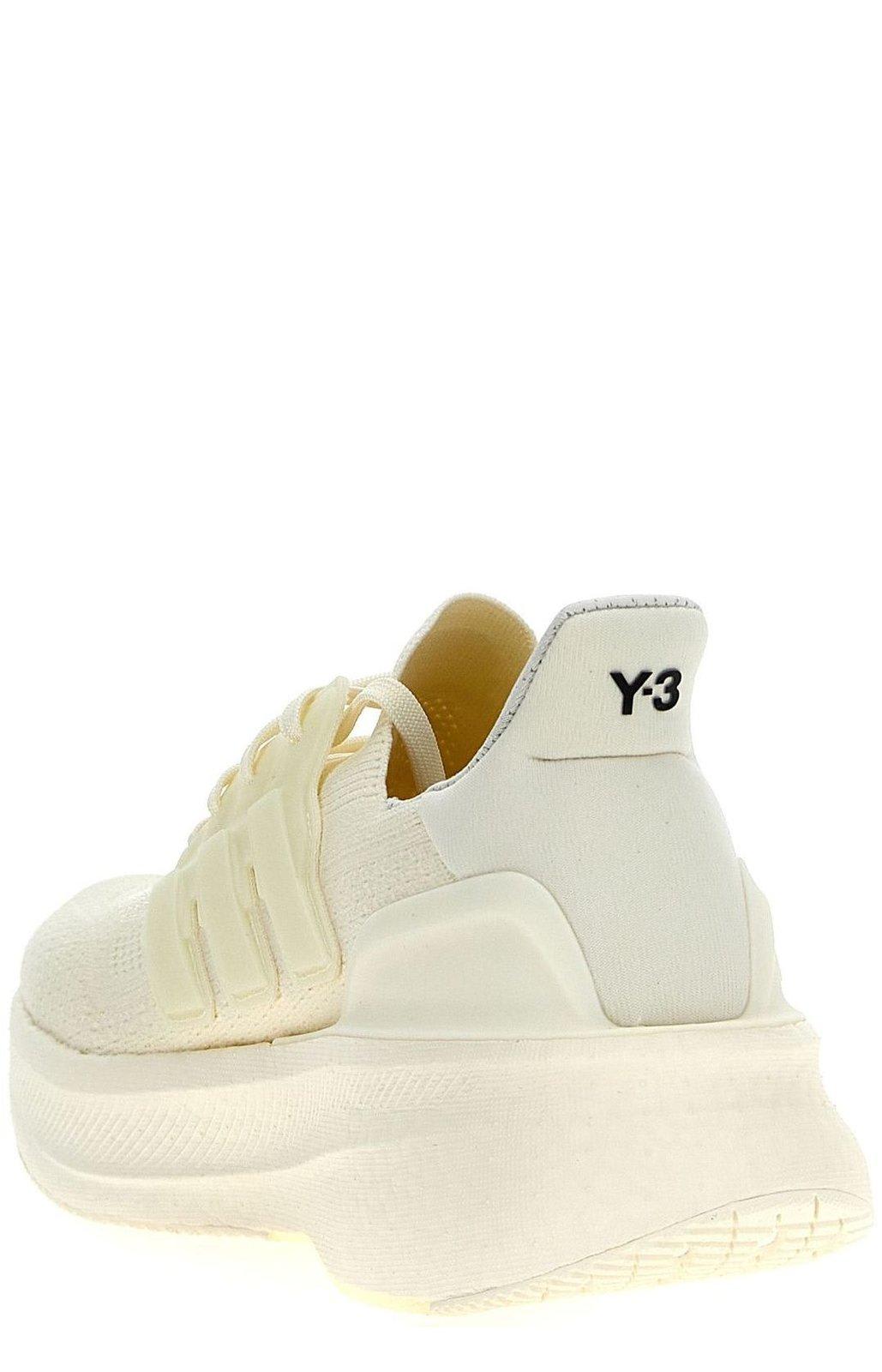 Shop Y-3 Ultraboost 5 Lace-up Sneakers In Owhite Owhite