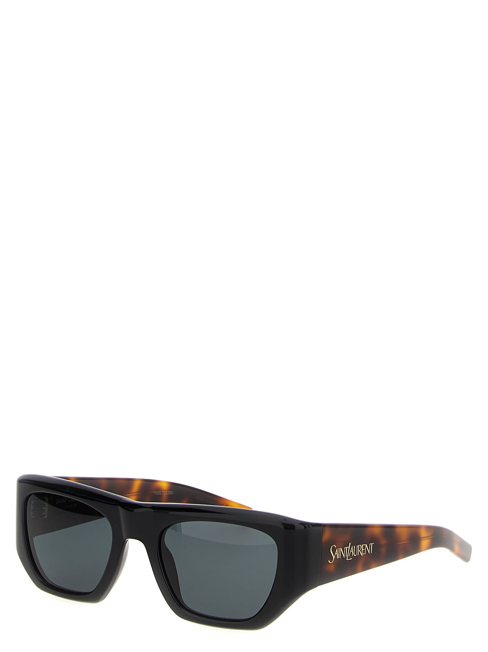 Shop Saint Laurent Sl 740 Sunglasses In Multicolor