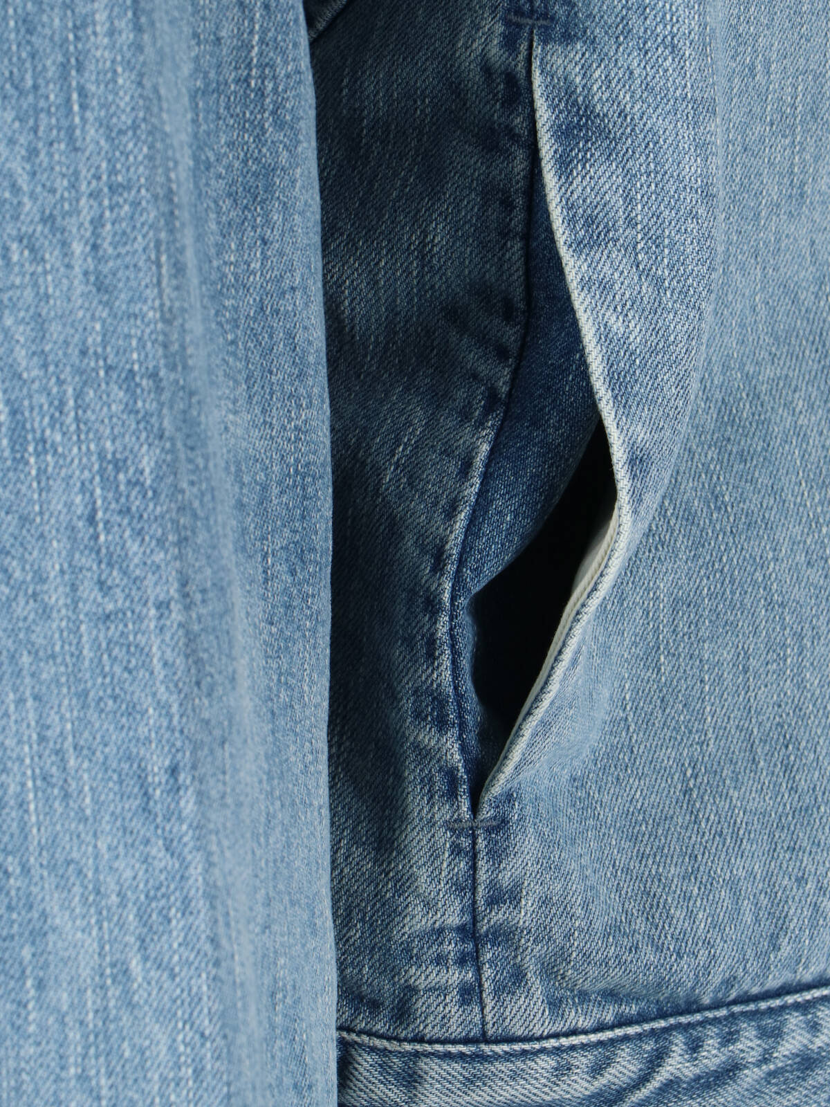 Fear Of God Denim Trucker Casual Jackets And Parka Blue In Light Blue