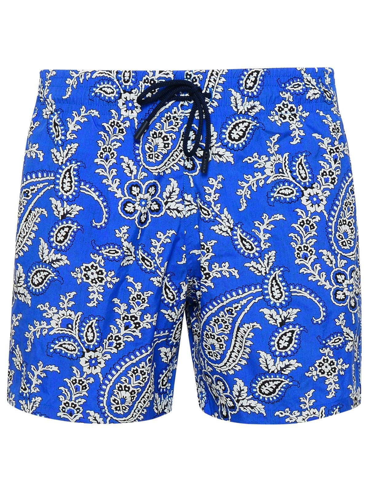 Etro Floral Printed Drawstring Swim Shorts