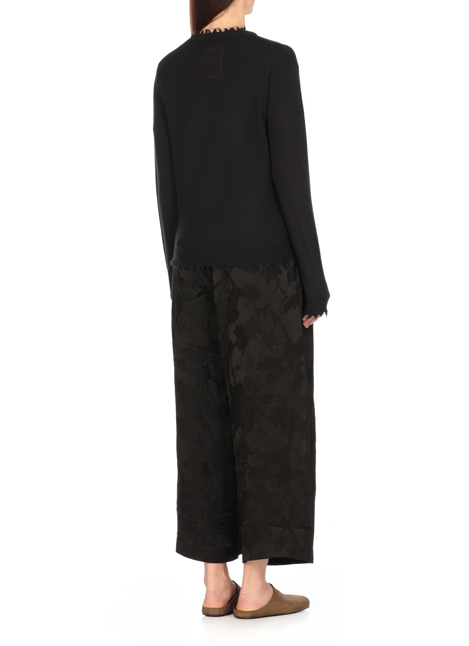 Uma Wang Cashmere Cardigan In Black