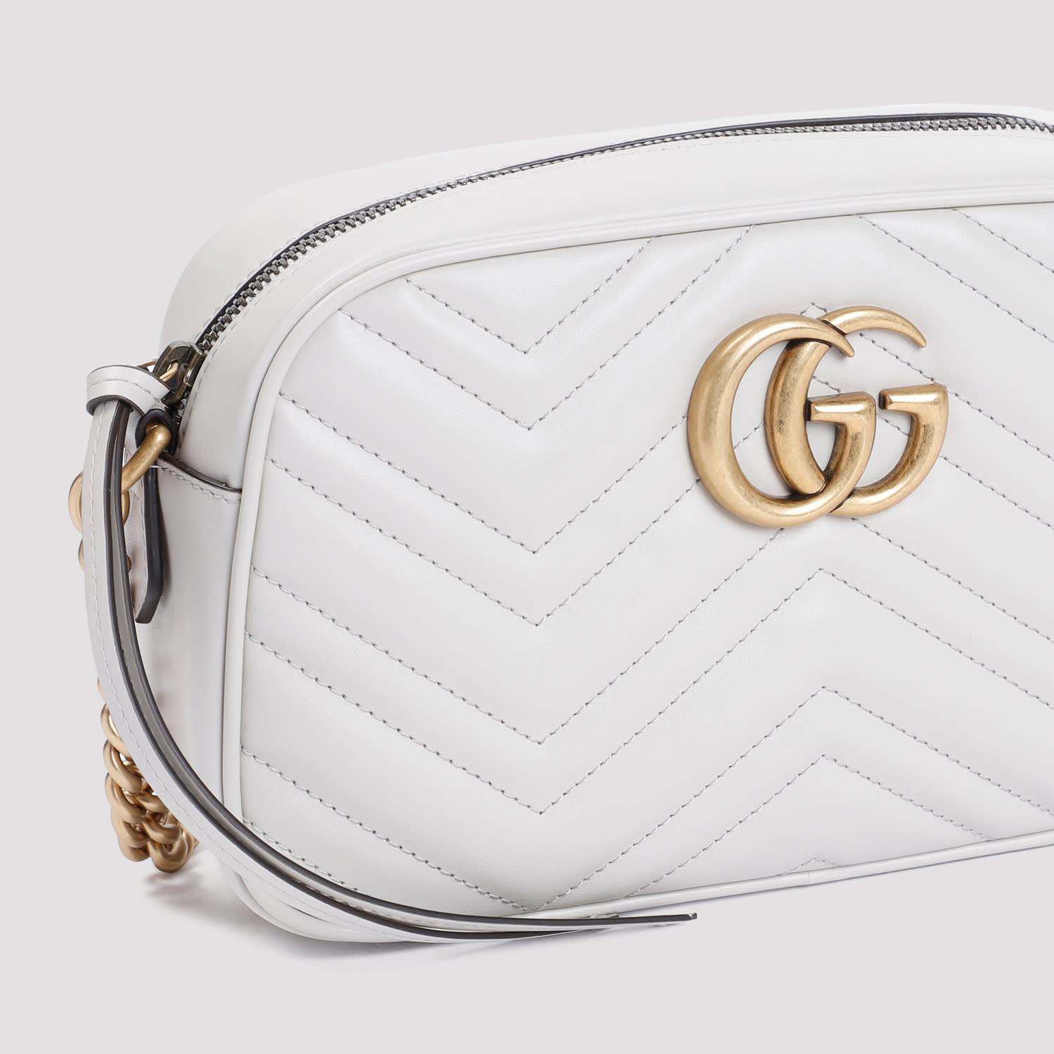 Shop Gucci Gg Marmont 2.0 Shoulder Bag In Sphinx