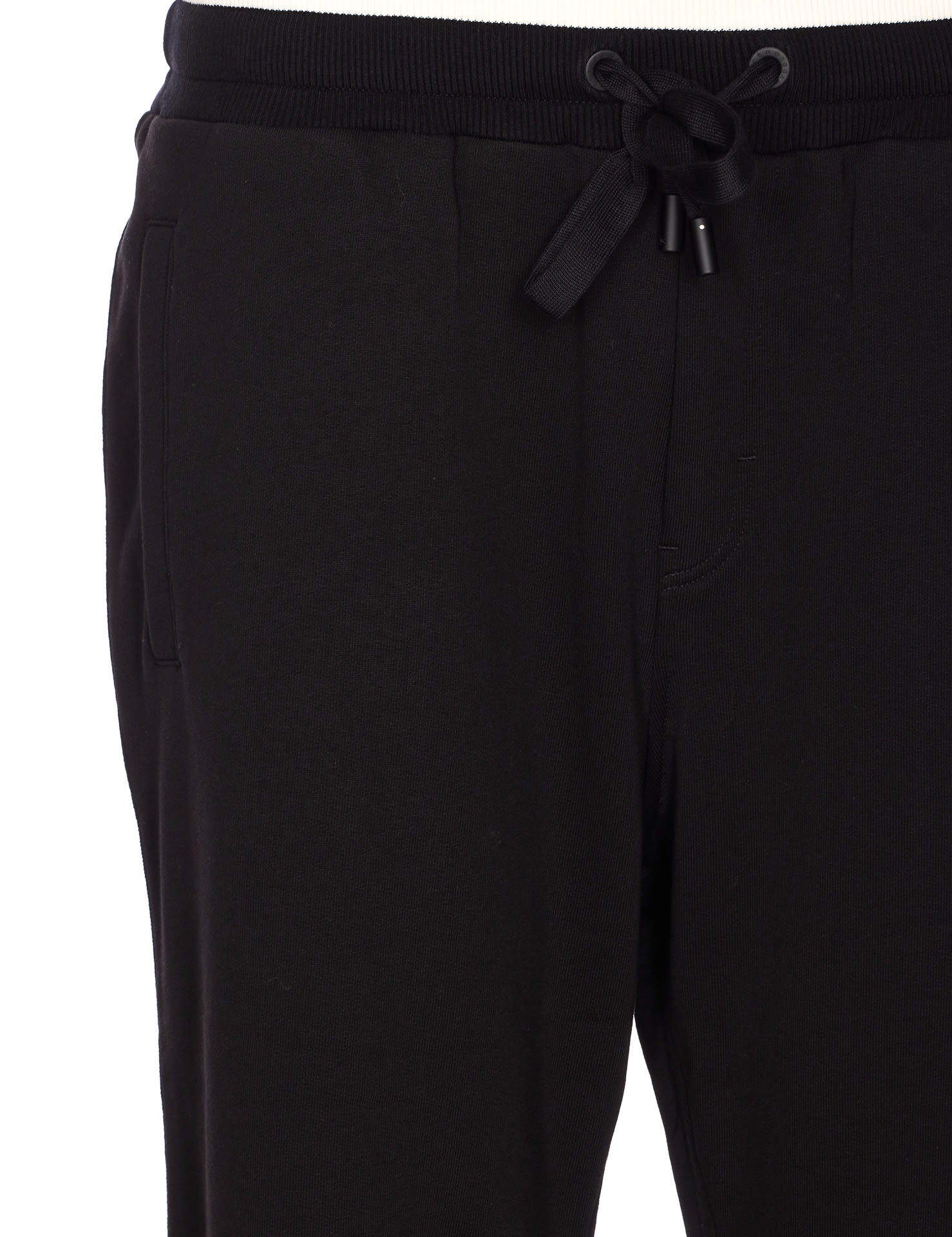 Dolce & Gabbana Track Pants With Elasticized Waist And Pockets In Black