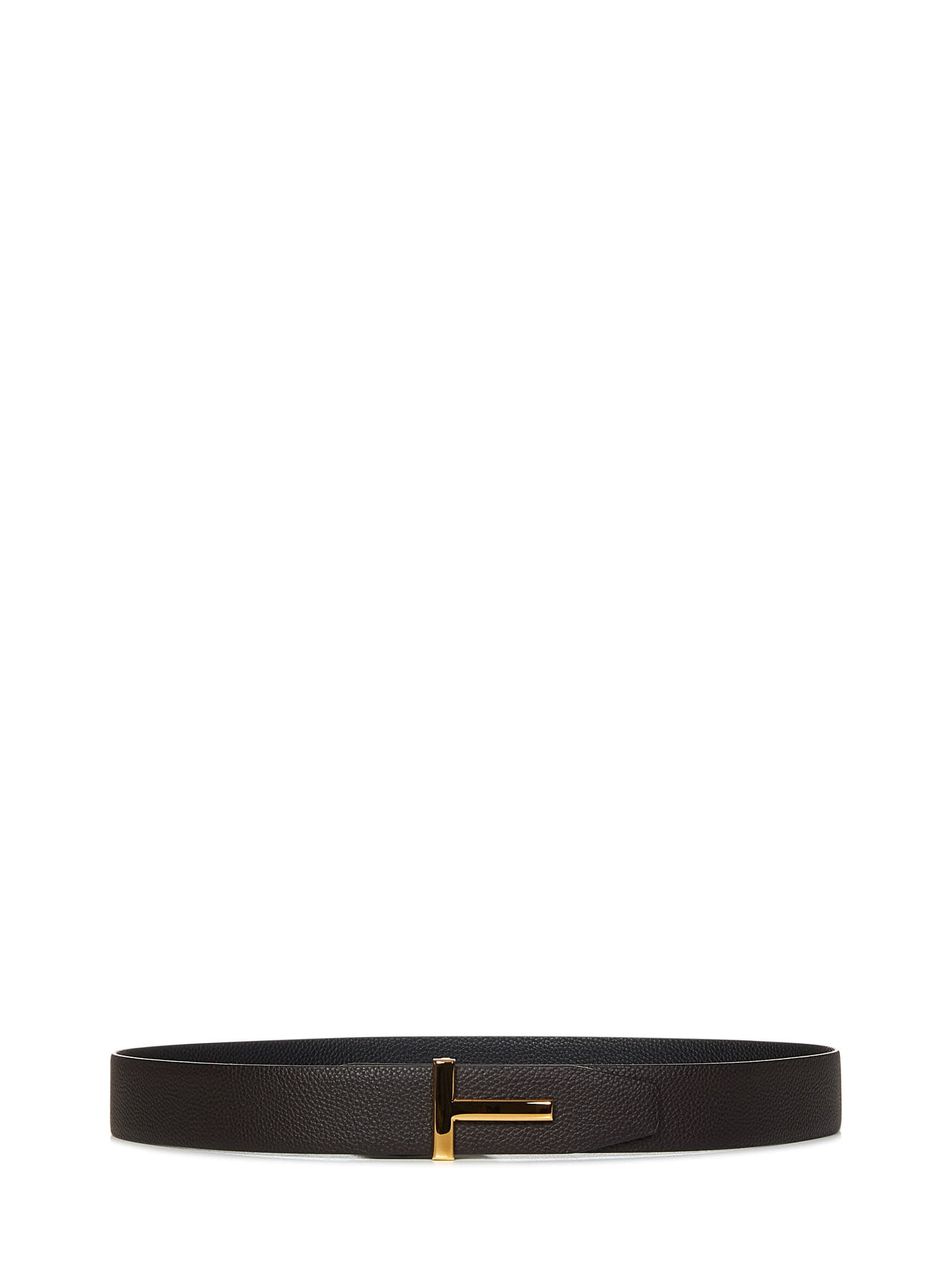 Shop Tom Ford T Icon Belt In Brown