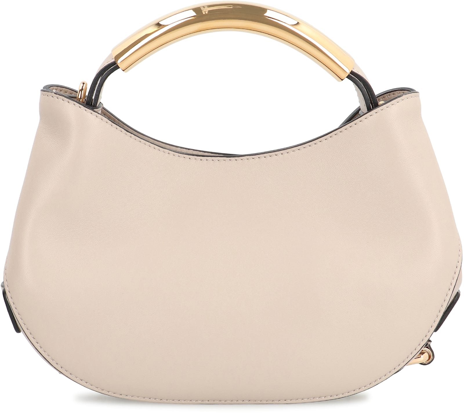 Moschino Top Handle Shoulder Bag In White