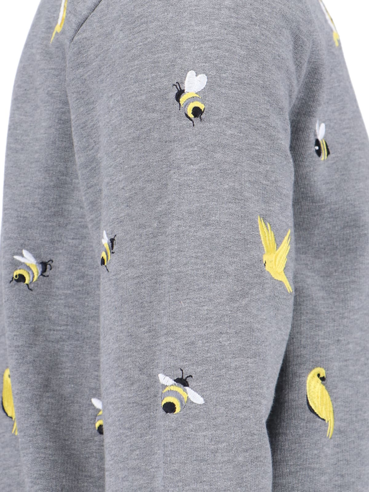 Shop Thom Browne Crewneck Sweatshirt In Gray