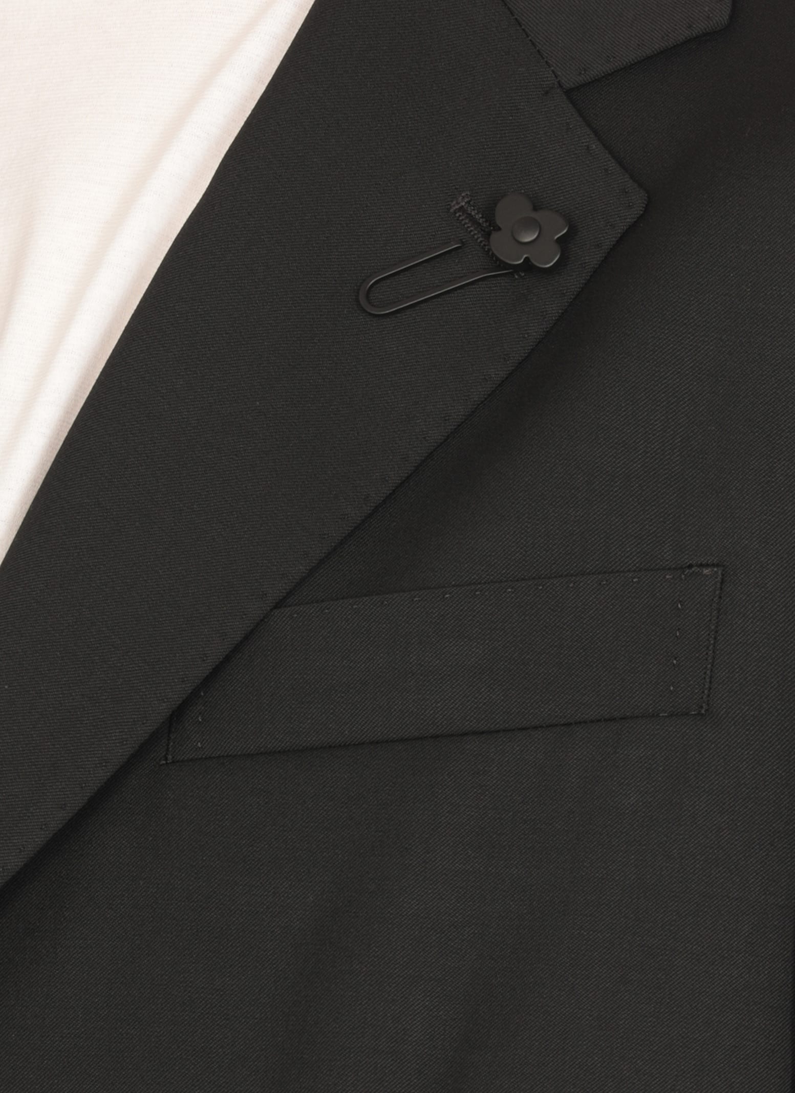 Lardini Virgin Wool Suit In Gray