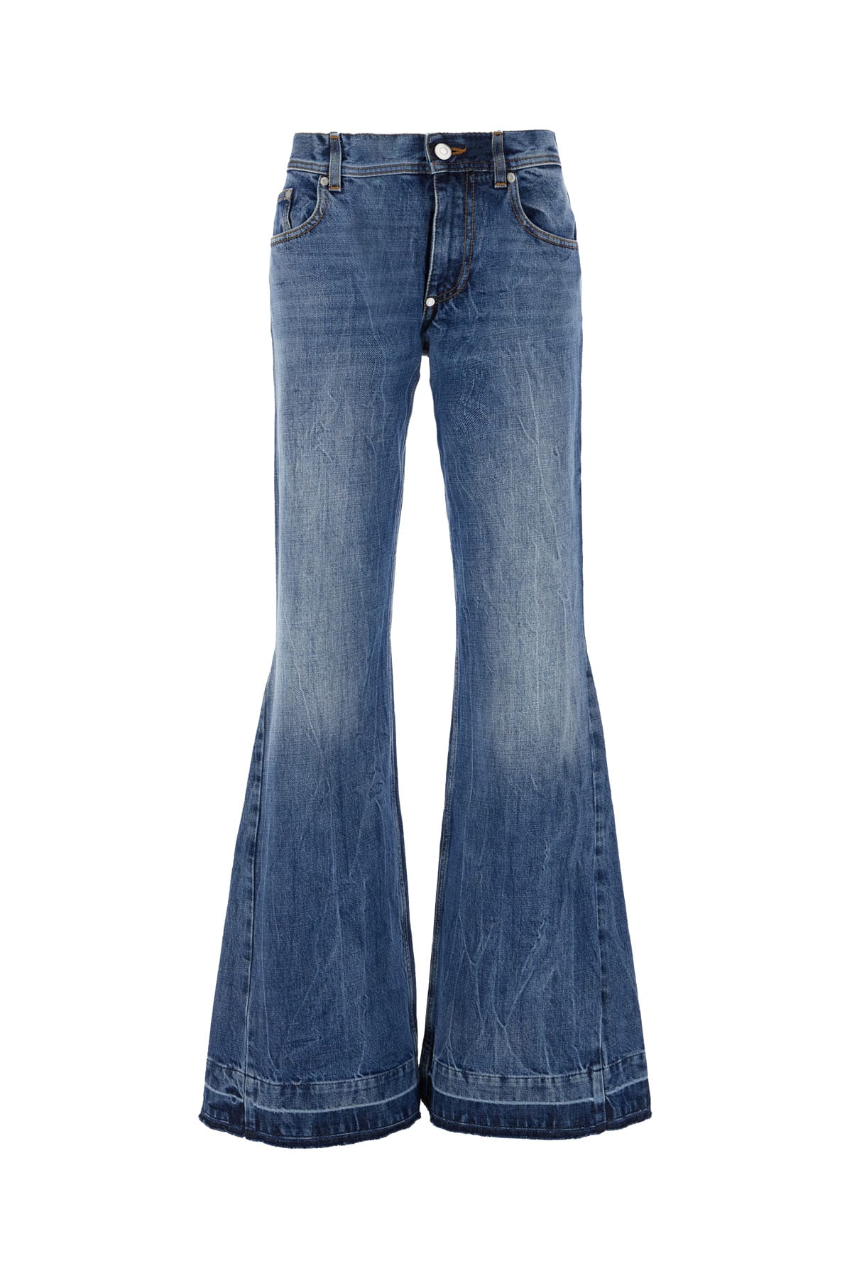 Stella Mccartney Denim Jeans In Mid Blue Vintage