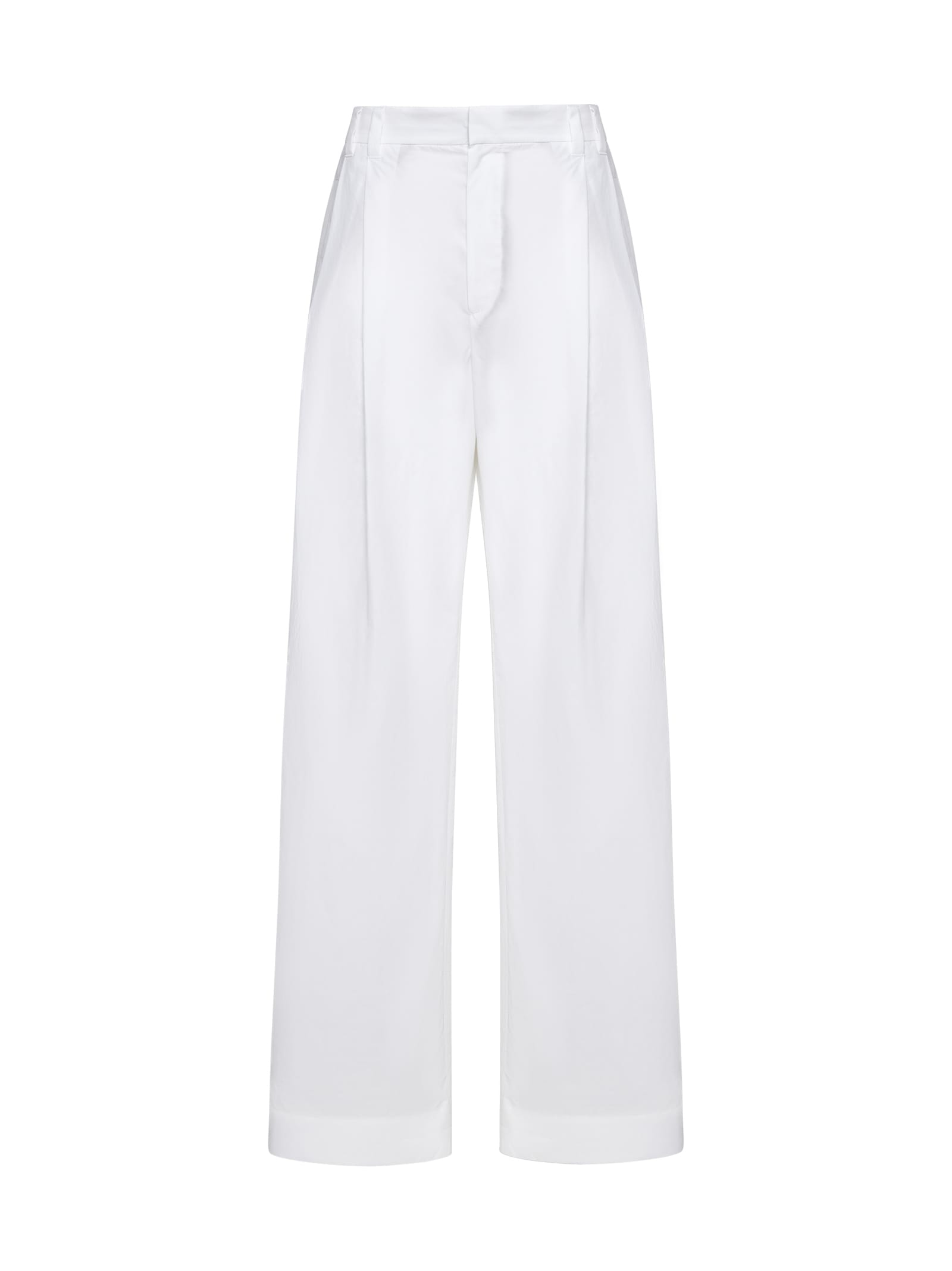 Shop Brunello Cucinelli Pants In Naturale