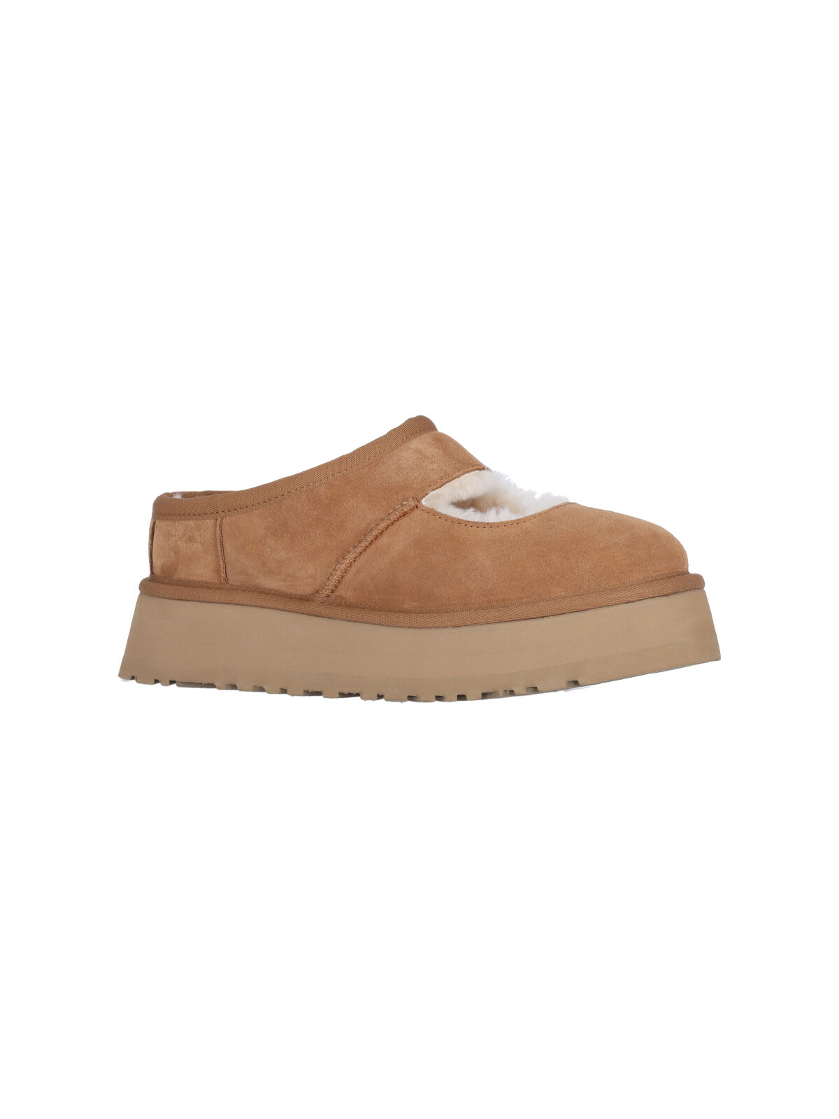 Ugg Dark Beige Bea May Jane Sandals In Brown
