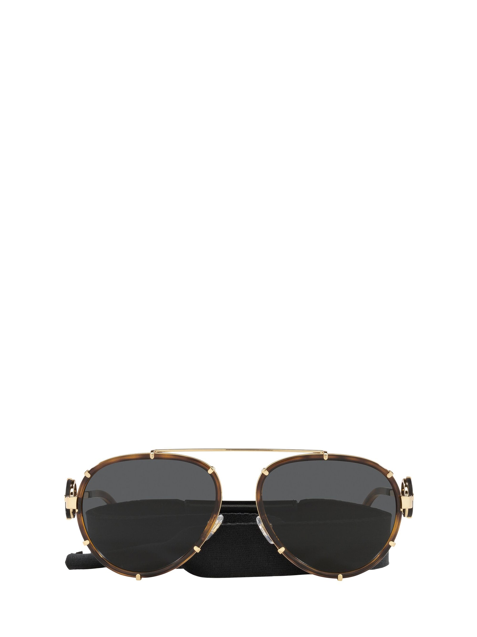 Versace Eyewear Versace Ve2232 Havana Sunglasses