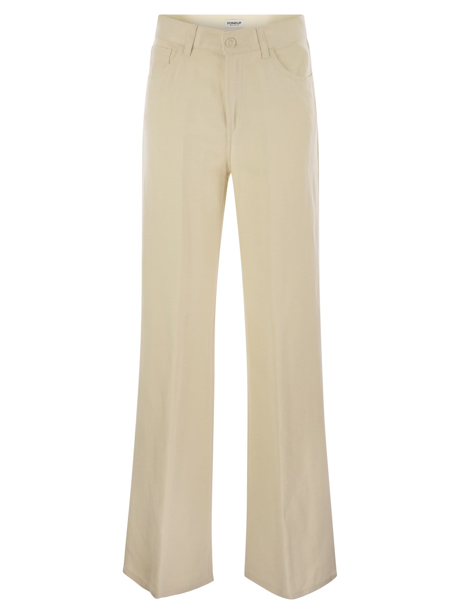 Amber - Five-pocket Wide-leg Trousers